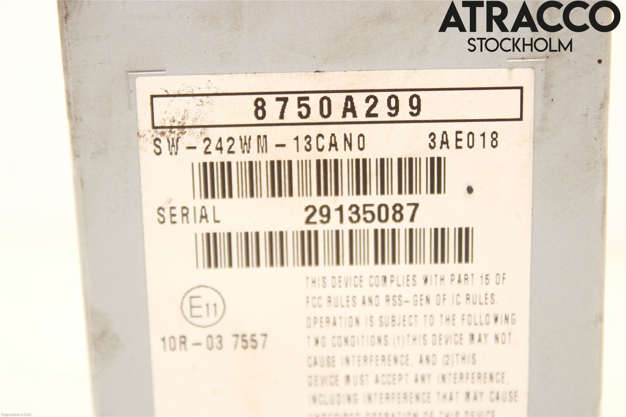 Mitsubishi OUTLANDER 13-21 Stereo Antenneforsterker