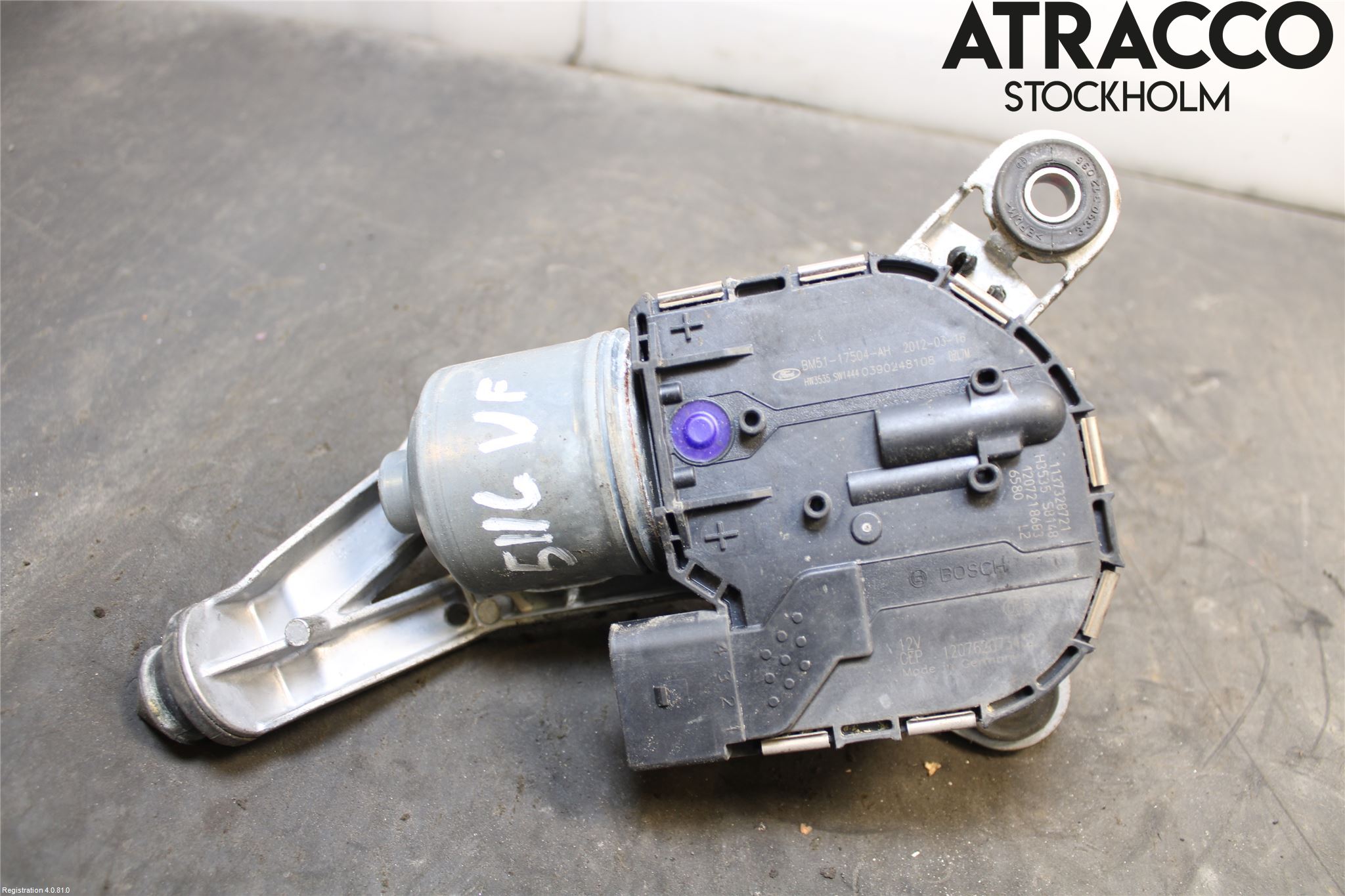 Ford FOCUS 11-14 Viskermotor Frontrute