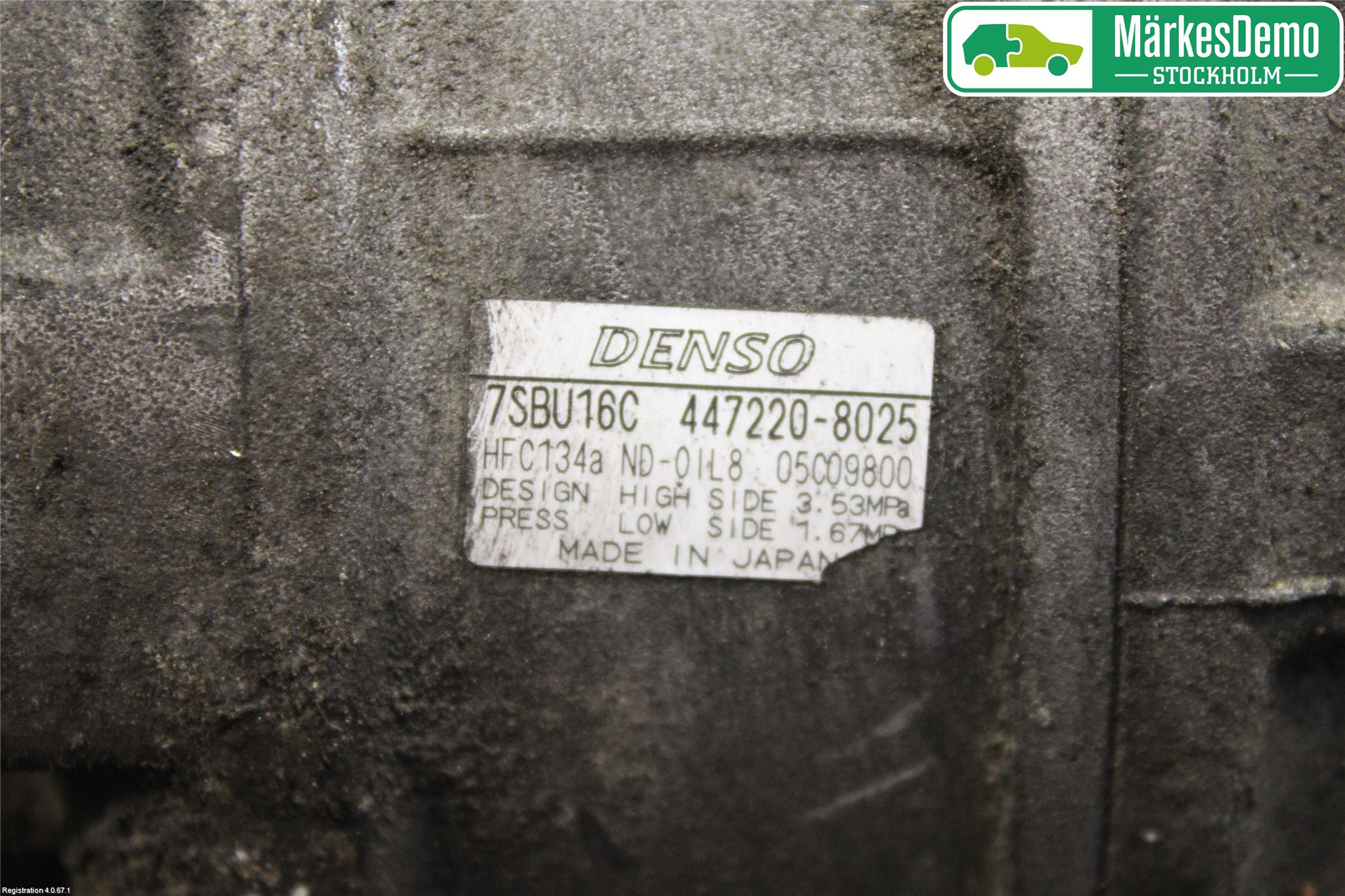 BMW 3 E46      98-05 Varme Ac Kompressor