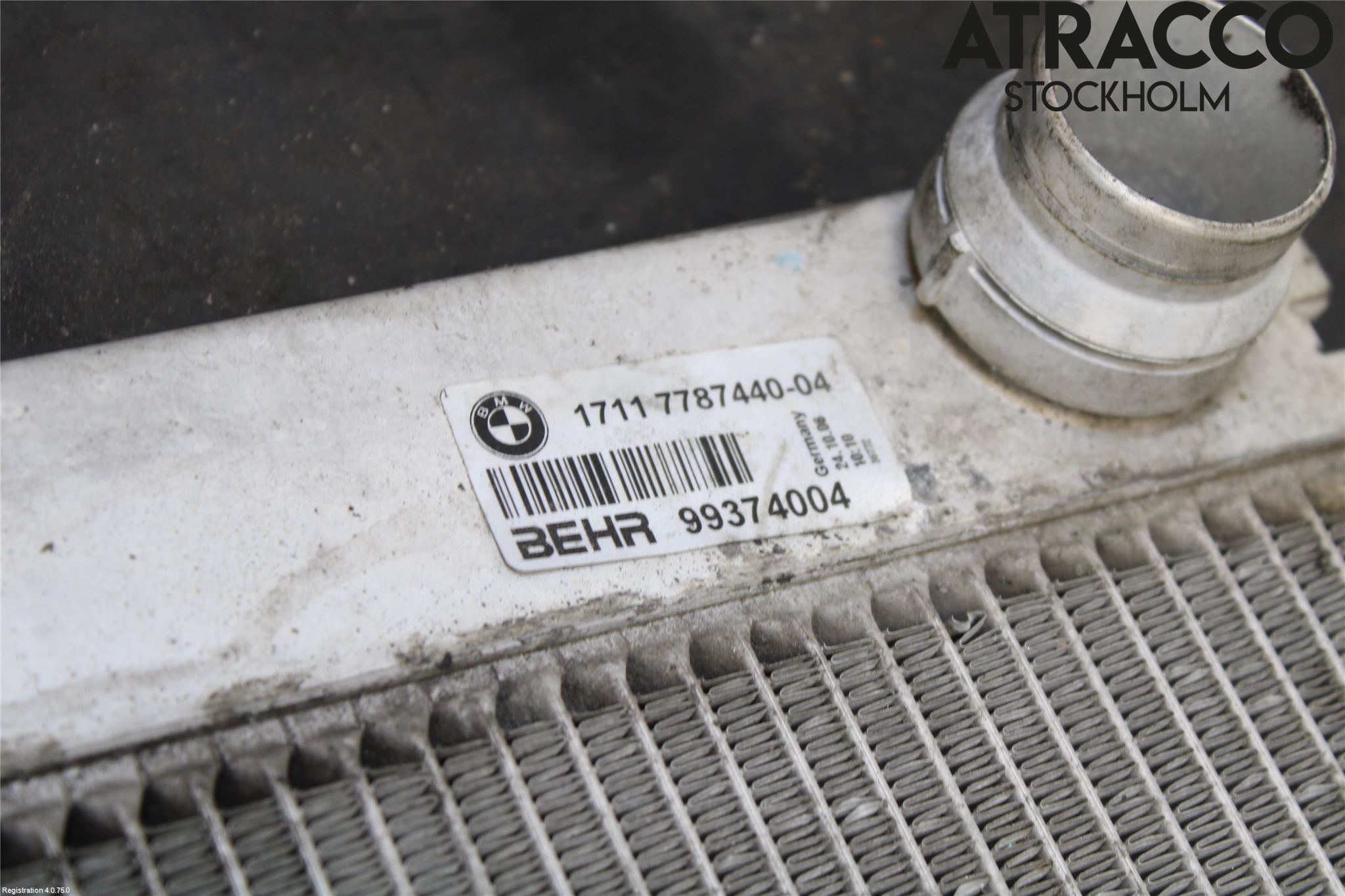 BMW 5 E60/61 Sed/Tou 02-10 Radiator Manuell