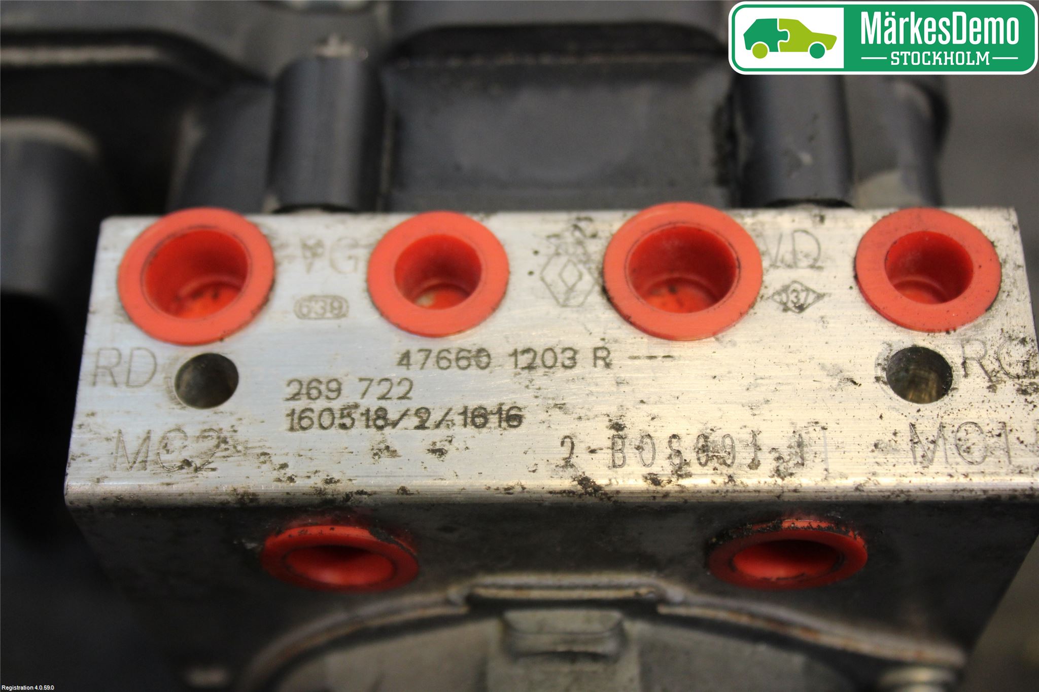 Renault CAPTUR 13-19 Abs Hydraulikkaggregat