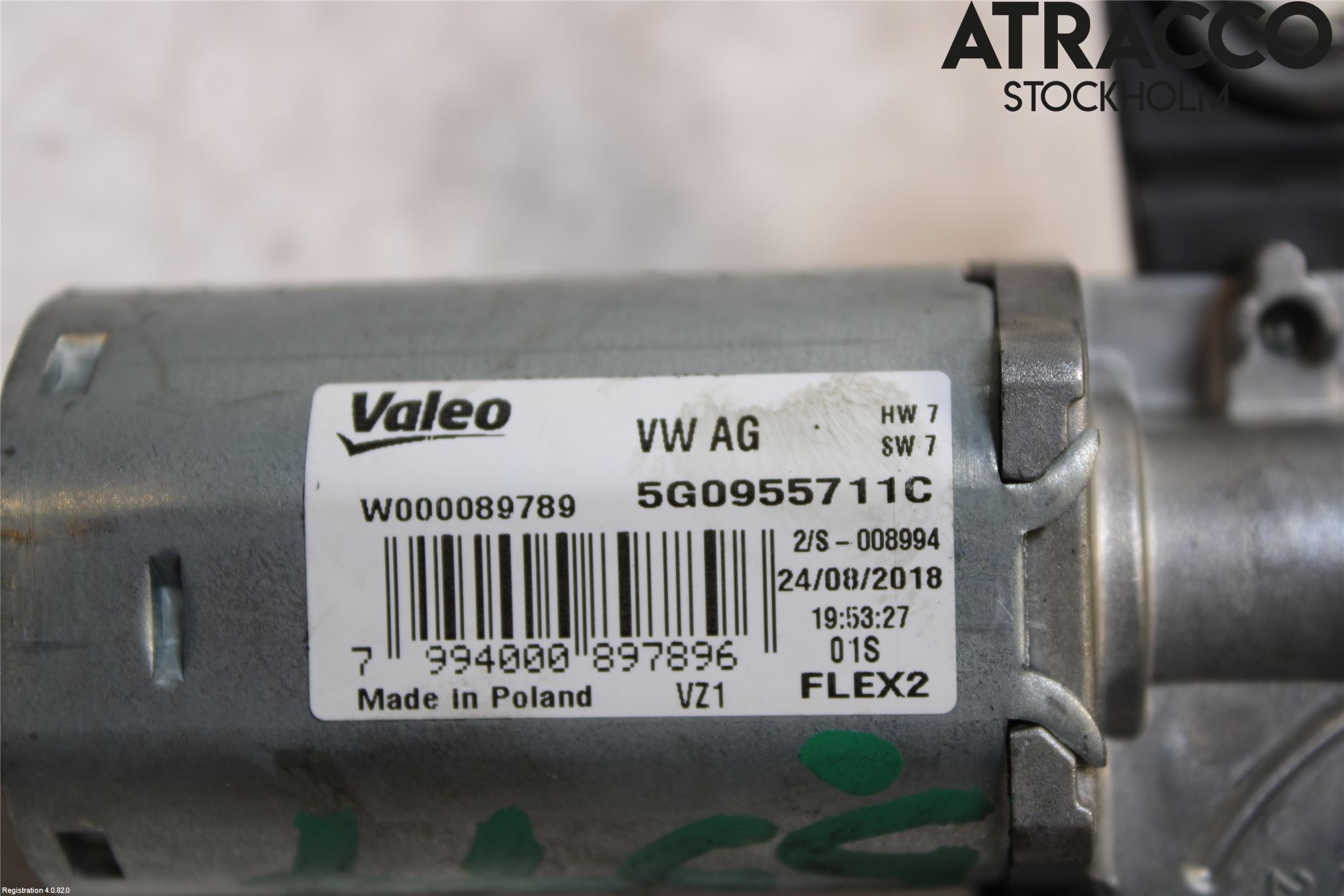 Volkswagen VW GOLF / E-GOLF VII 13-20 Viskermotor Bakluke