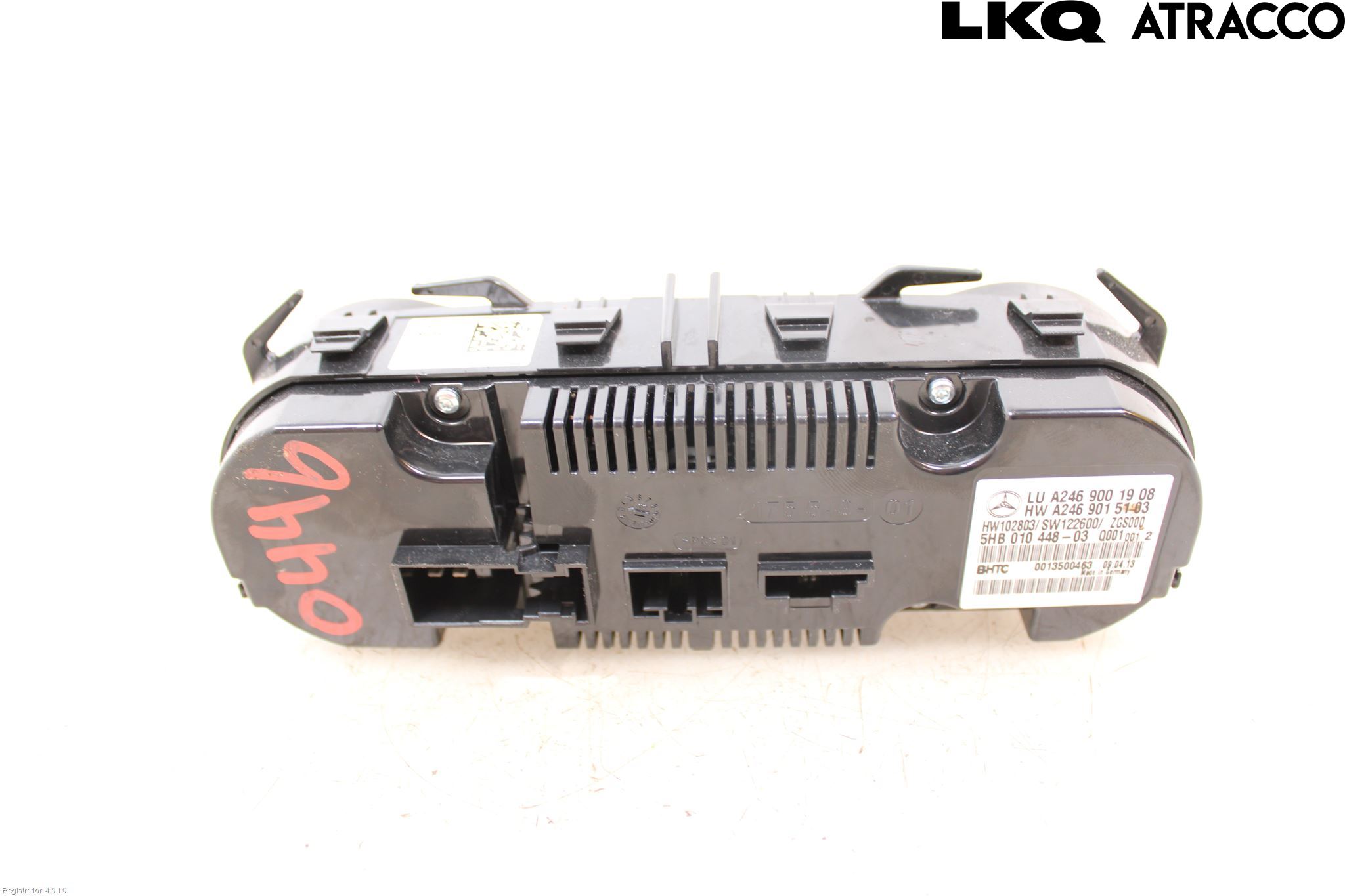 Mercedes-Benz MB A-KLASS (W176) 13-18 Varme Ac Betjening-Display