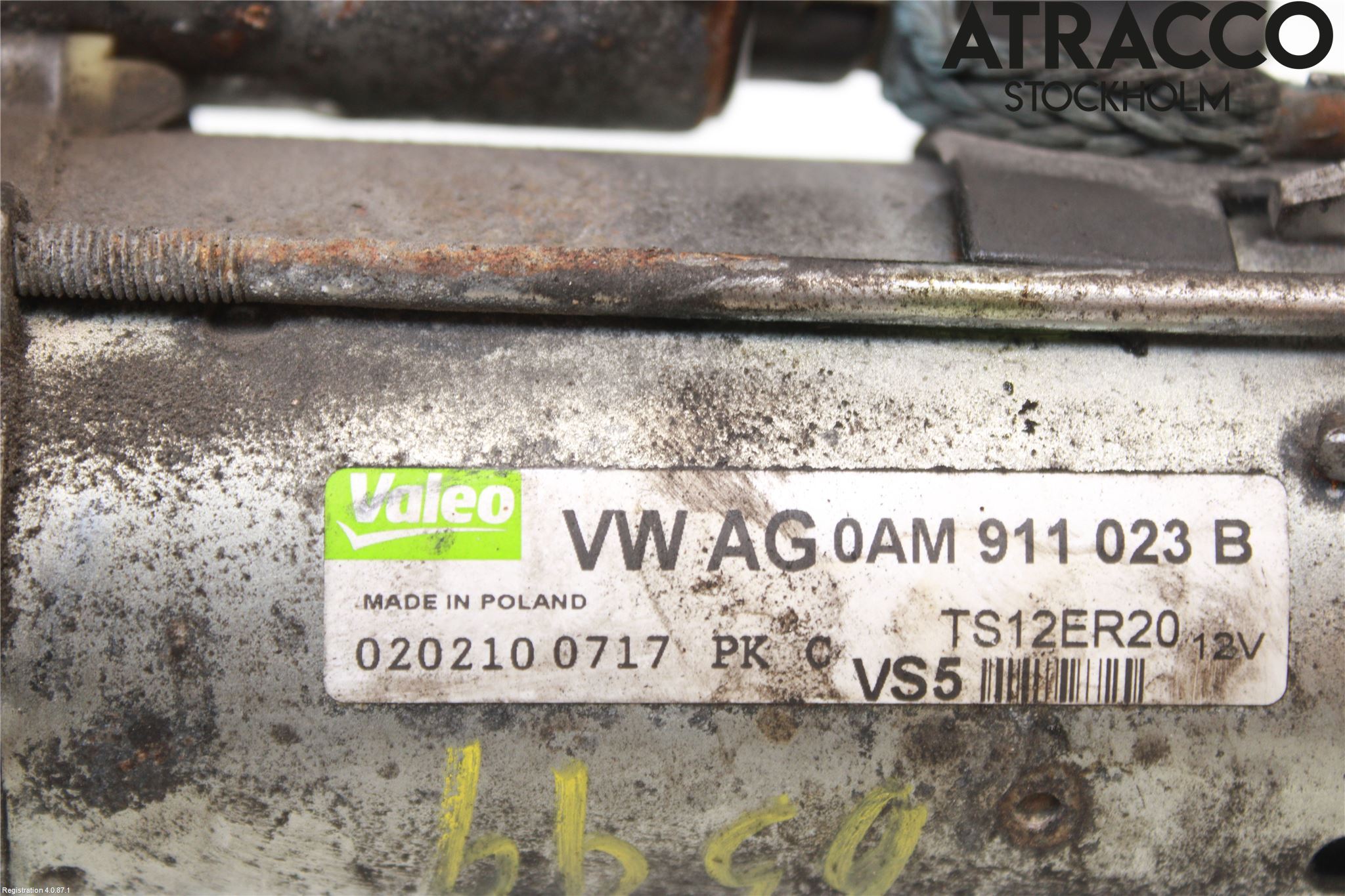 Volkswagen VW PASSAT 05-11 Startmotor