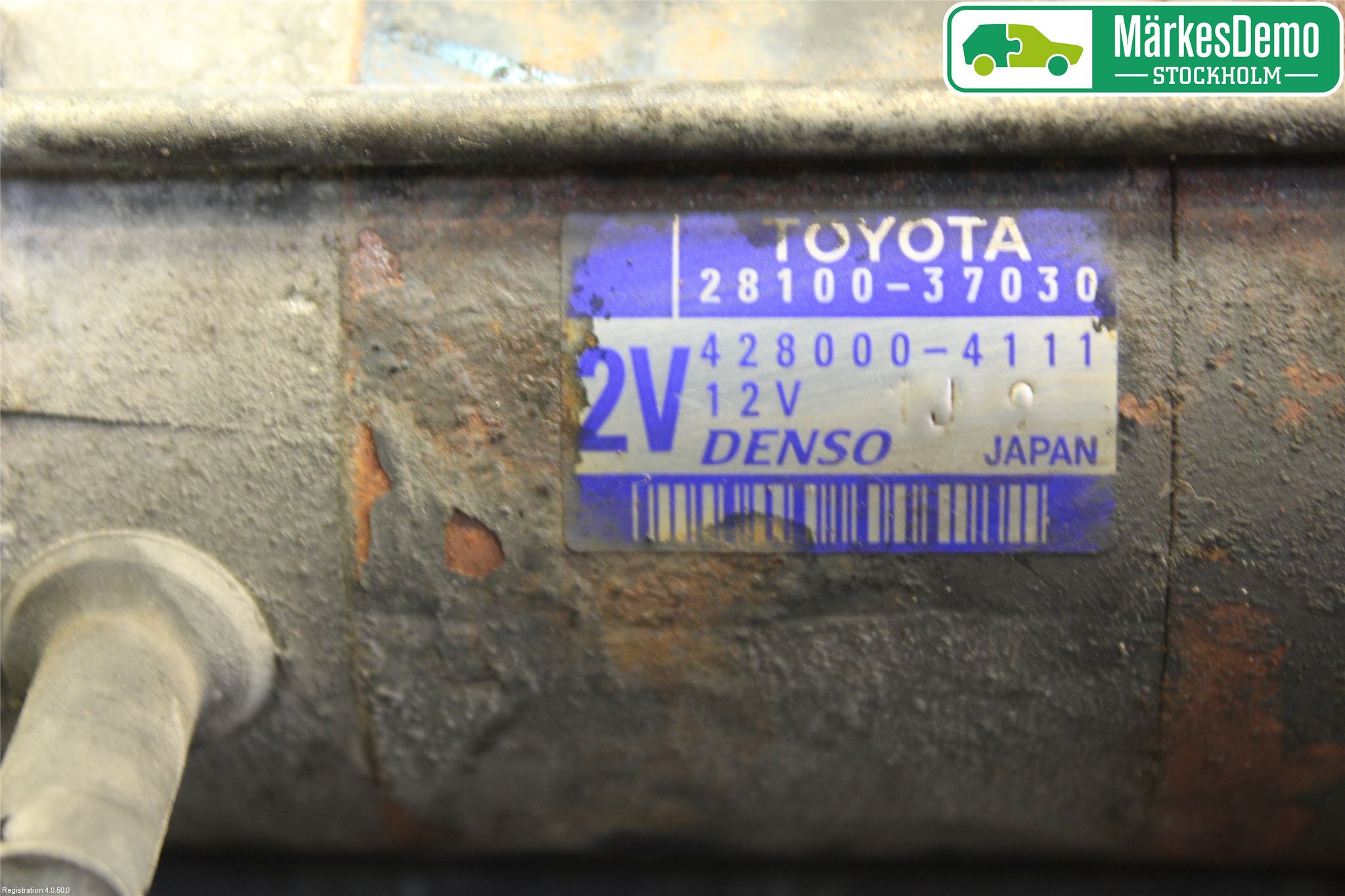 Toyota YARIS XP90 06-11 Startmotor