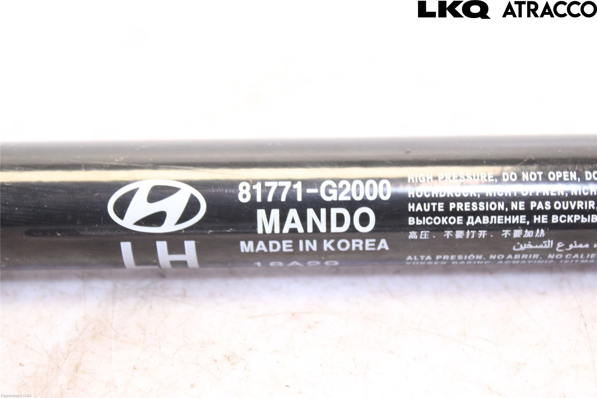 Hyundai IONIQ AE 17-22 Bakluke Demper-Gassfjær