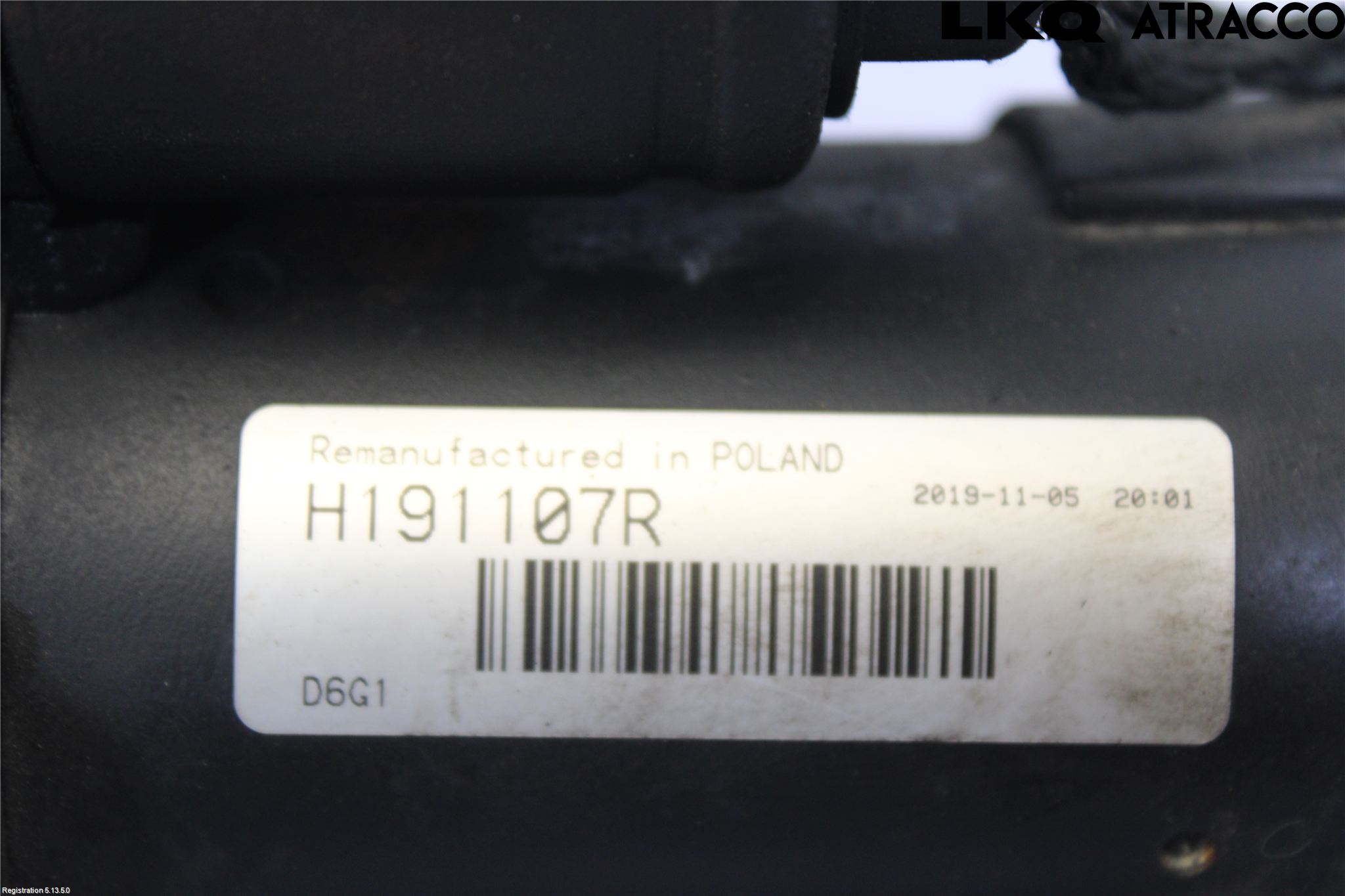 Fiat DOBLO CARGO Startmotor Diesel
