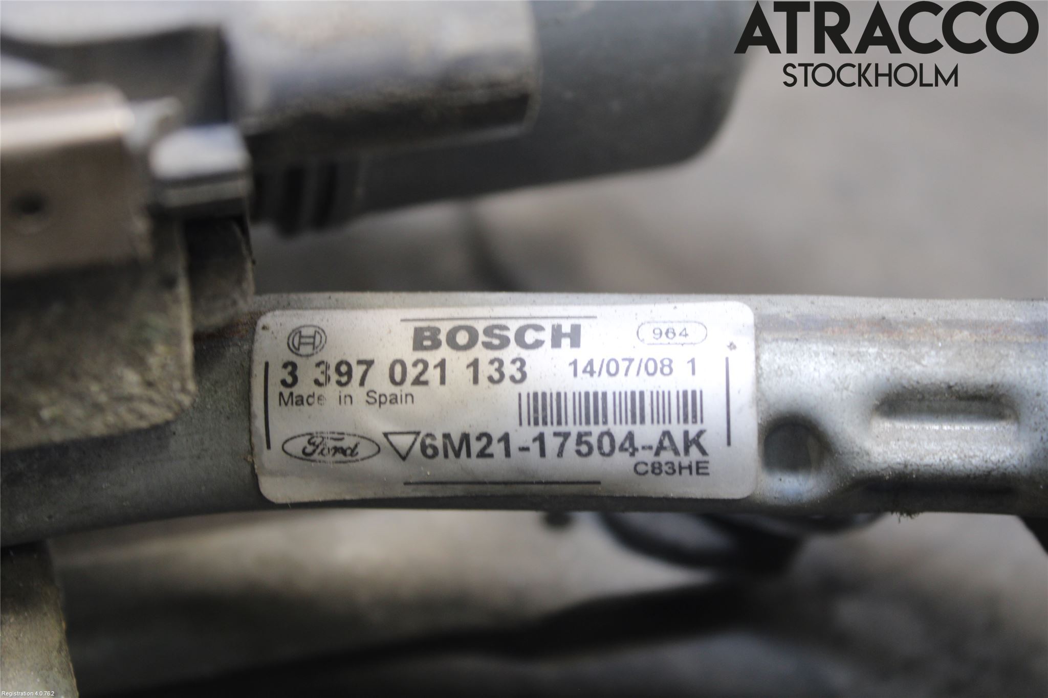 Ford S-MAX 06-15 Viskermotor Frontrute
