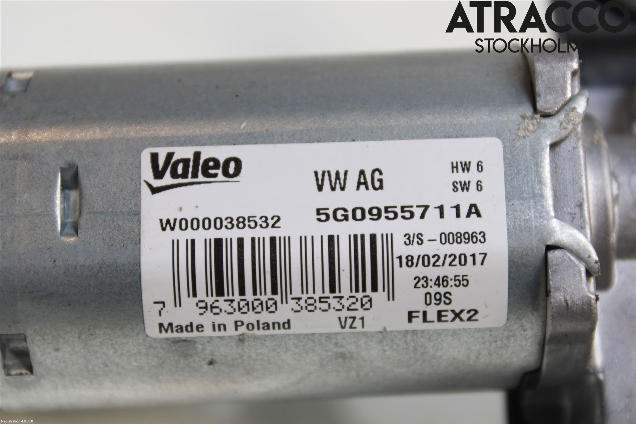 Volkswagen VW GOLF / E-GOLF VII 13-20 Viskermotor Bakluke