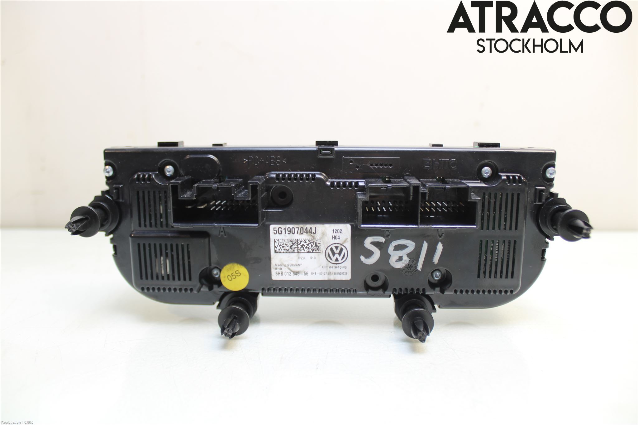 Volkswagen VW PASSAT 15-19 Varme Ac Betjening-Display