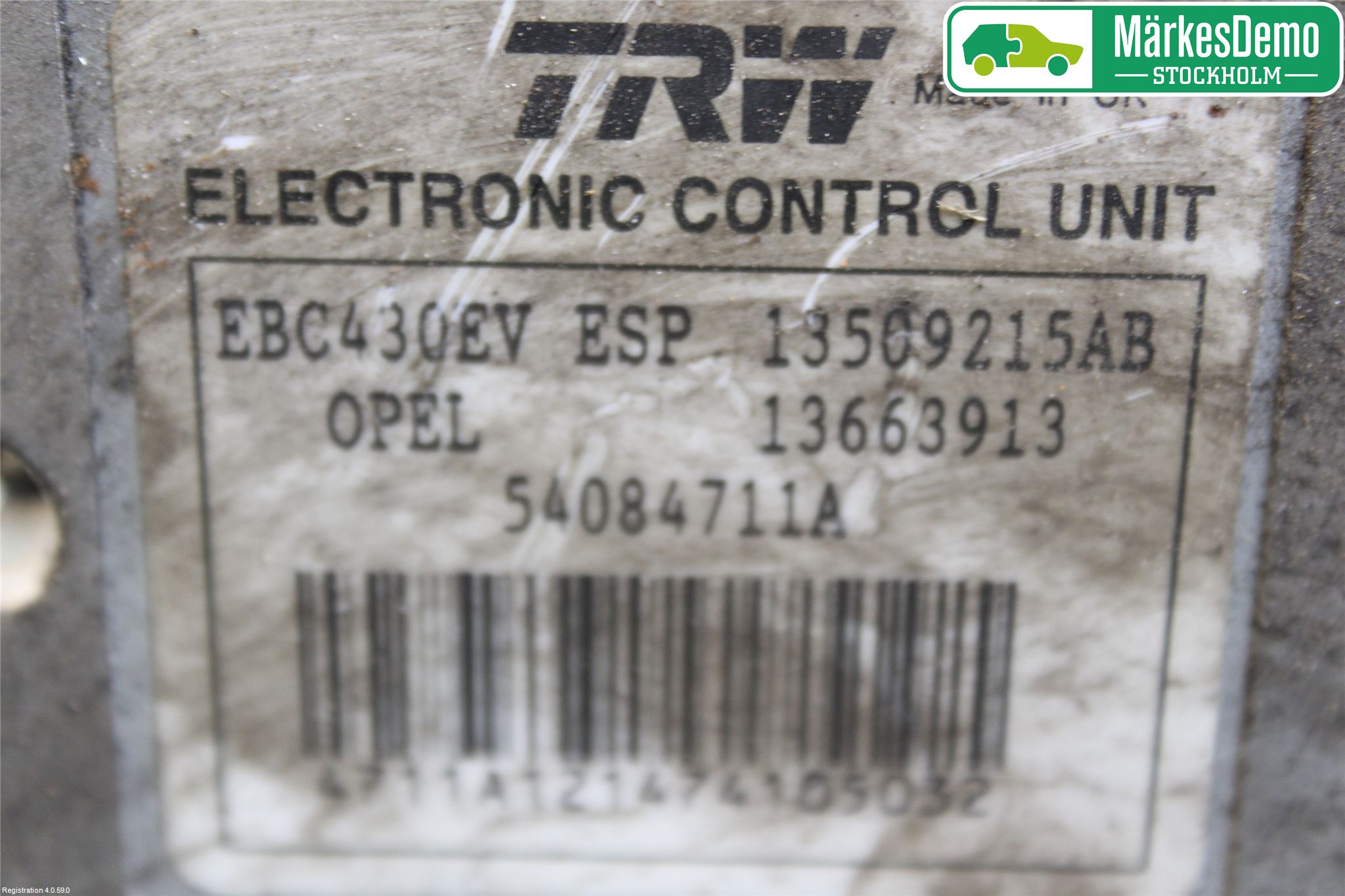 Opel VECTRA C 02-05 Abs Hydraulikkaggregat