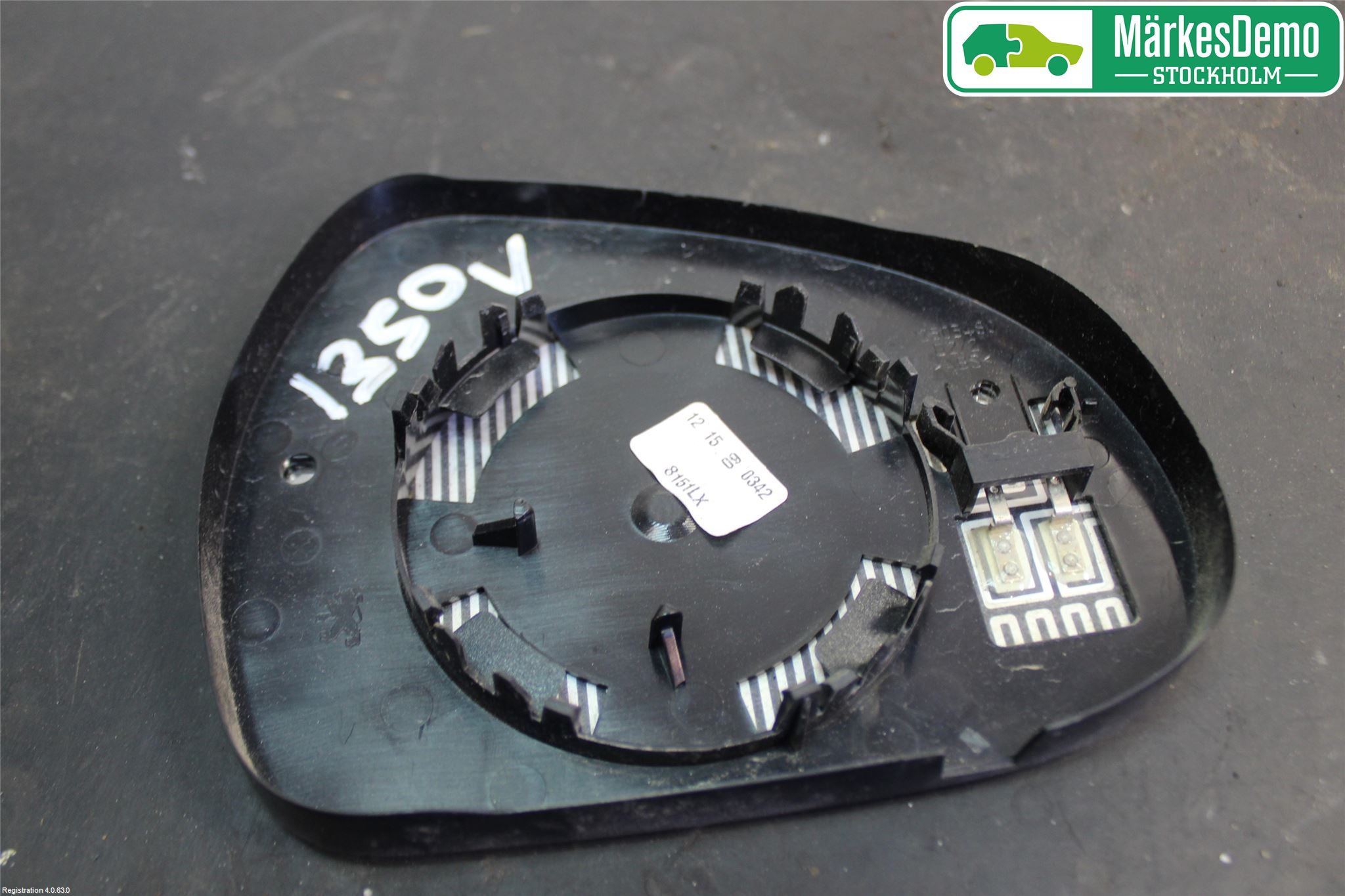 Peugeot 308 08-13 Speil Glass V