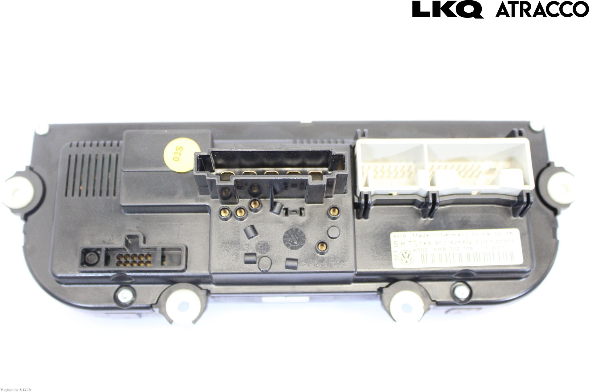 Volkswagen VW CADDY 16-20 Varme Ac Betjening-Display
