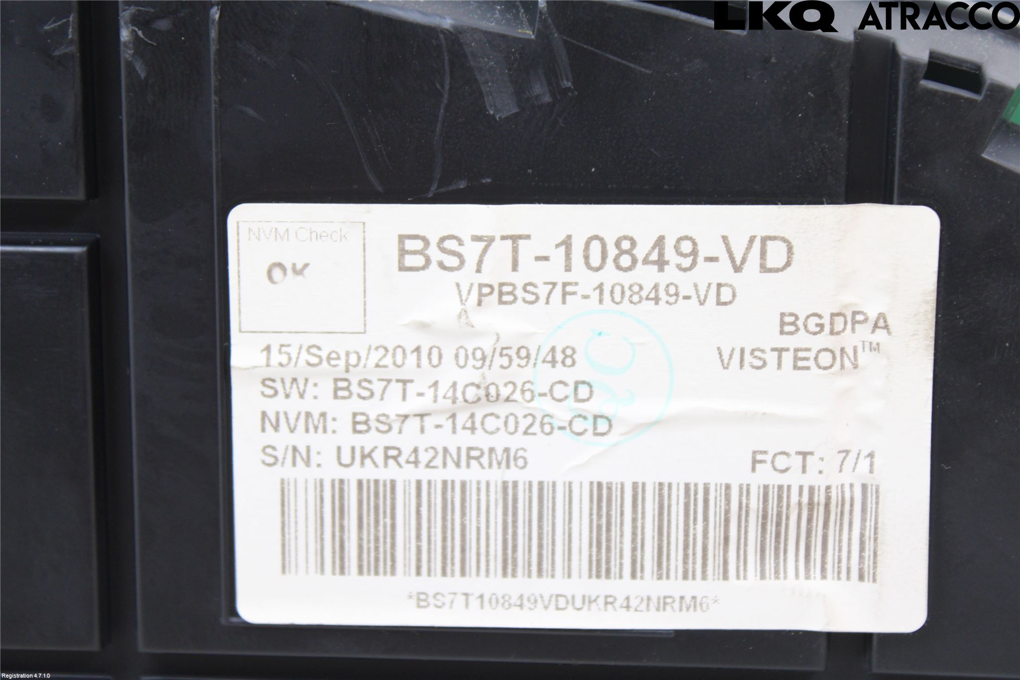 Ford S-MAX 06-15 Instr Kombinert
