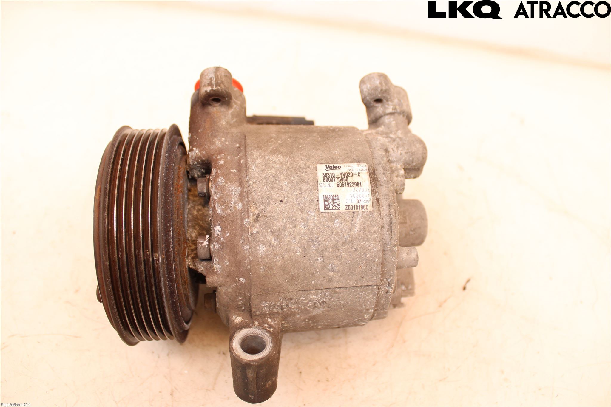 Citroen C1 14-22 Varme Ac Kompressor