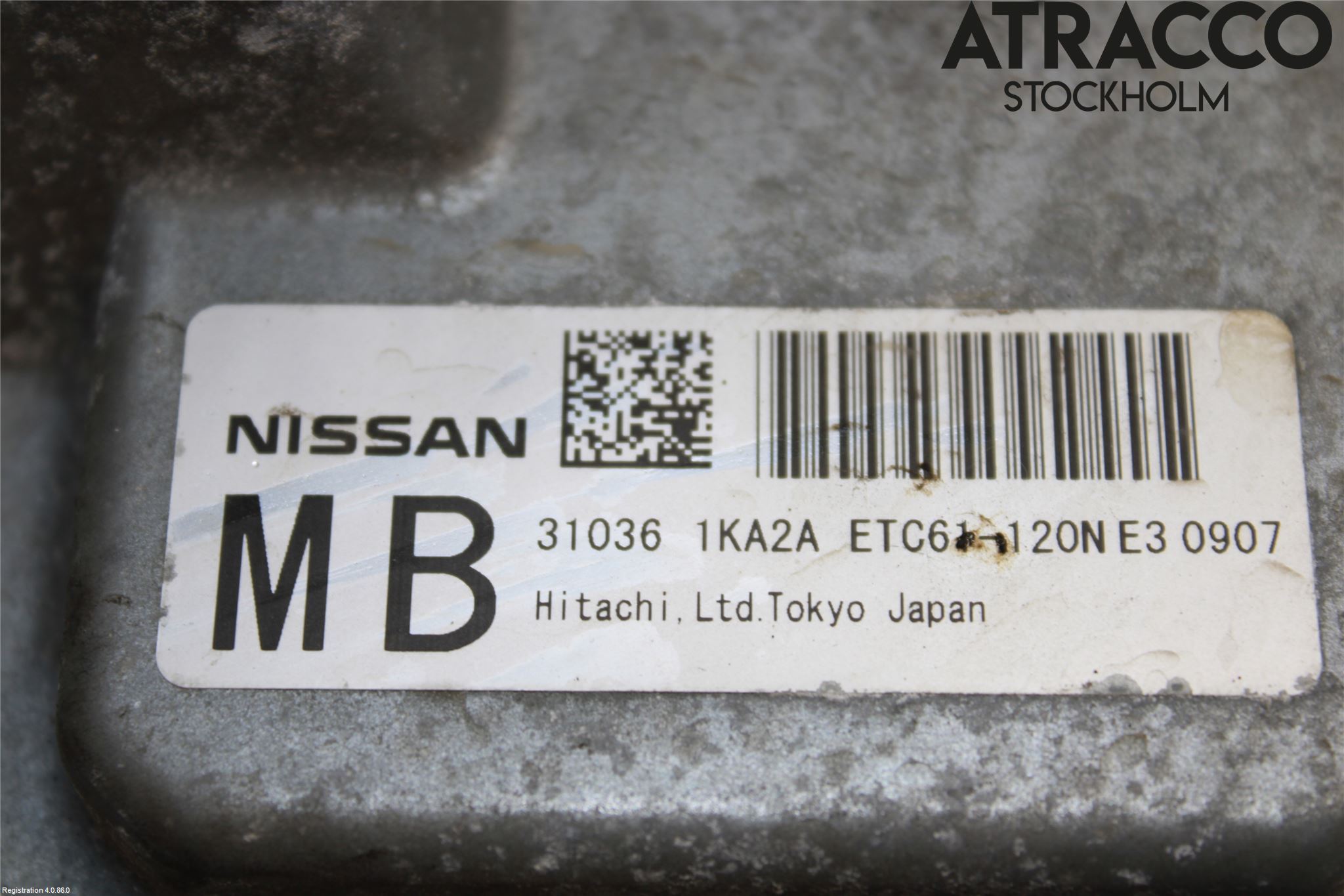 Nissan JUKE 10-14 Styreenhet Gearkasse