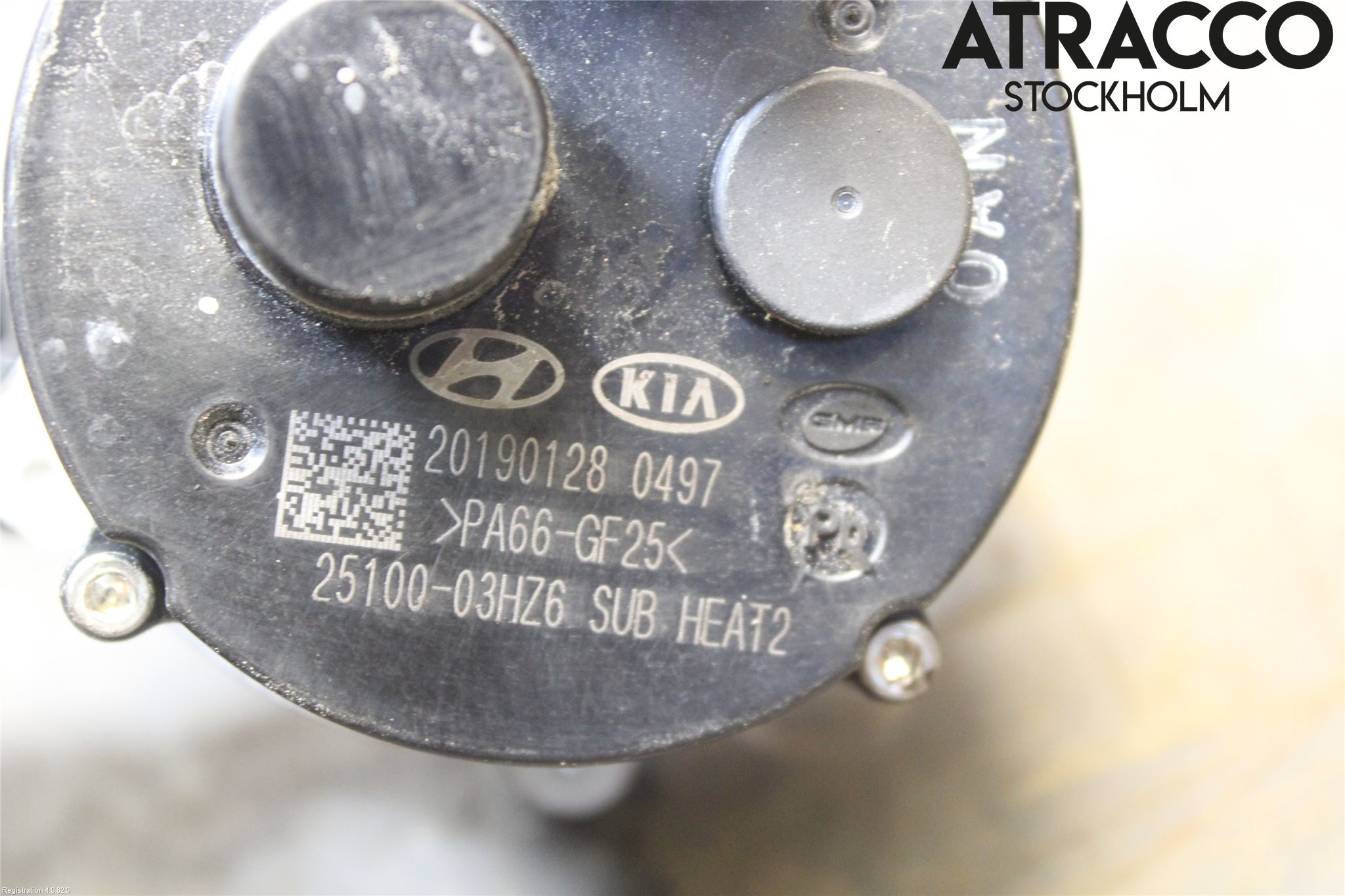 Kia NIRO (DE) 17-22 Varme Sirkulasjonspumpe