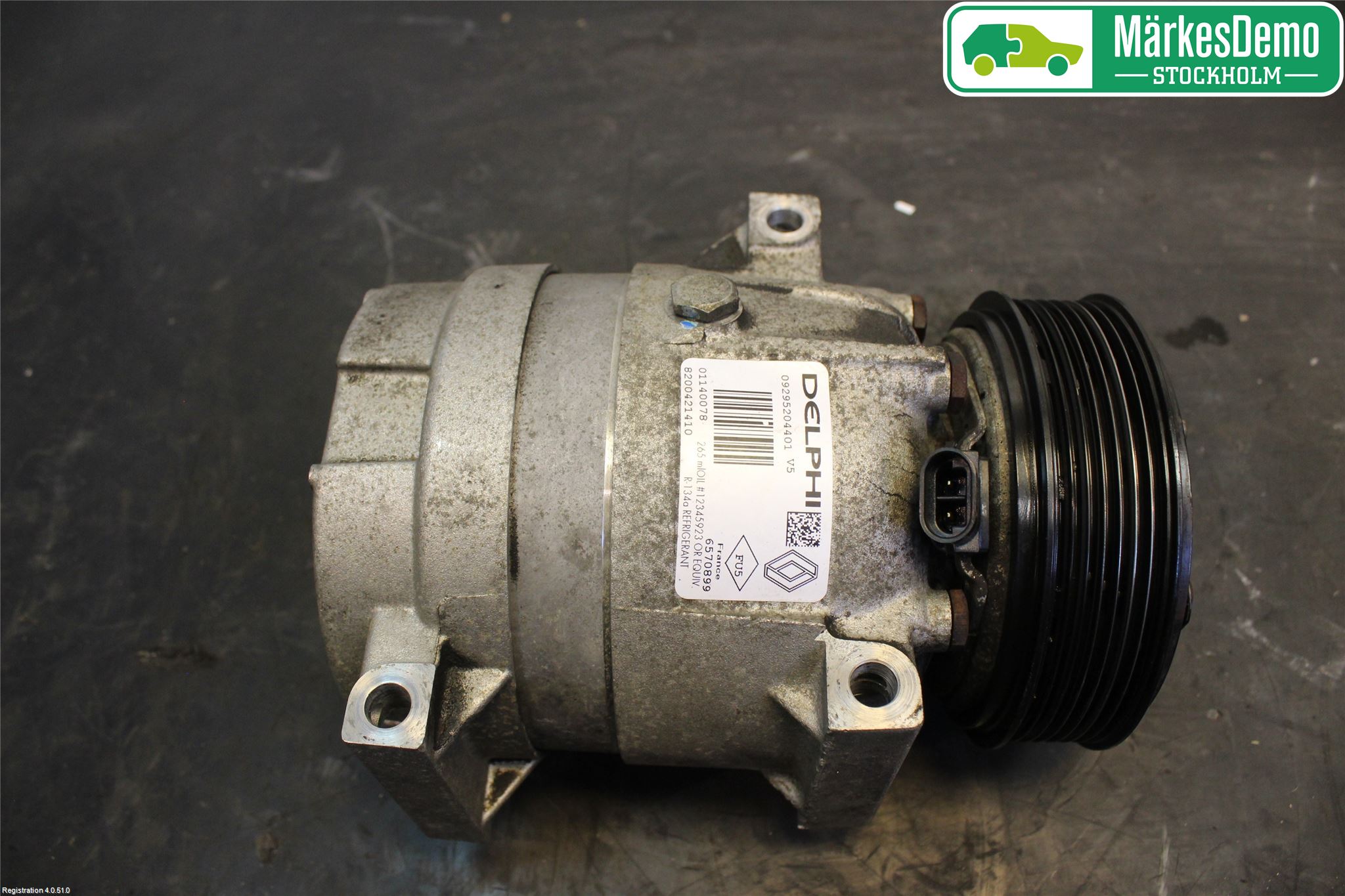 Renault LAGUNA II   05-07 Varme Ac Kompressor