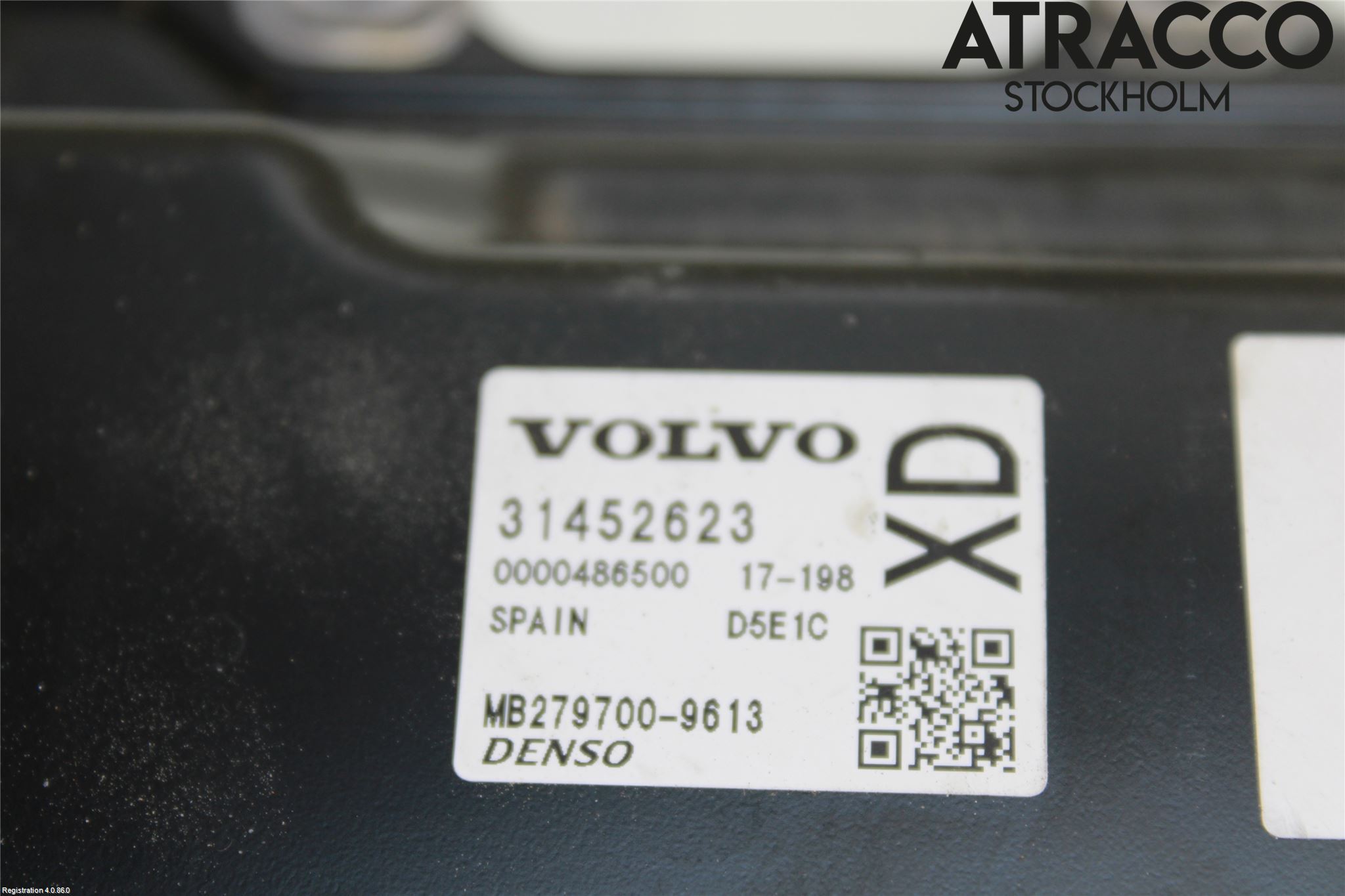 Volvo V60 14-18 Styreenhet Dieselpumpe