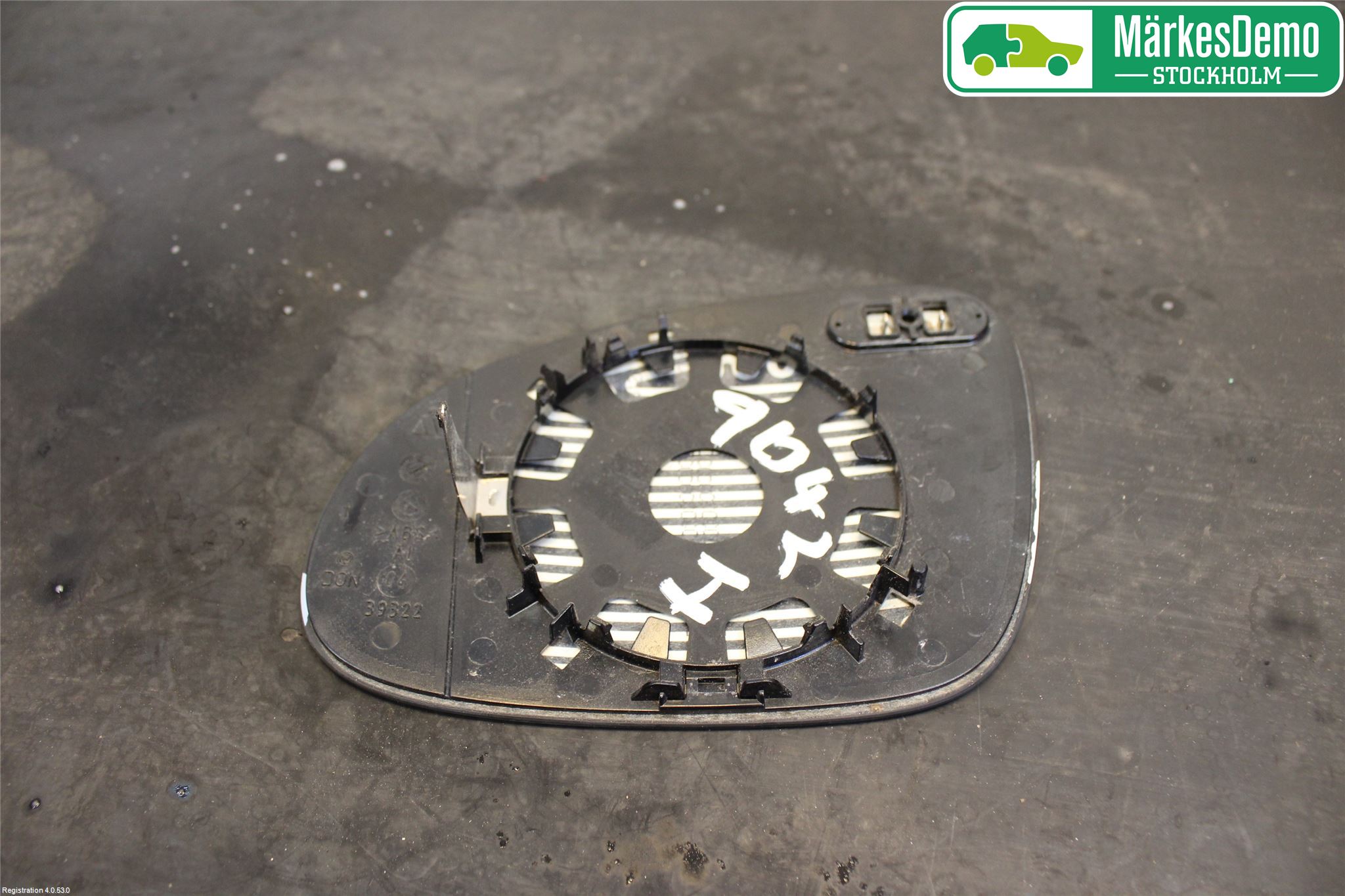 Volkswagen VW GOLF IV 98-06 Speil Glass H
