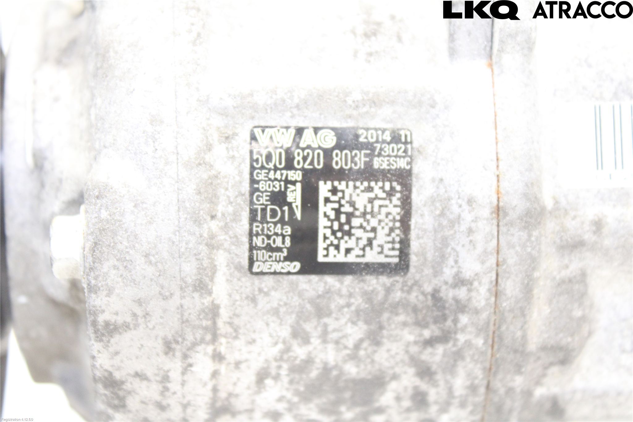 Volkswagen VW PASSAT 15-19 Varme Ac Kompressor