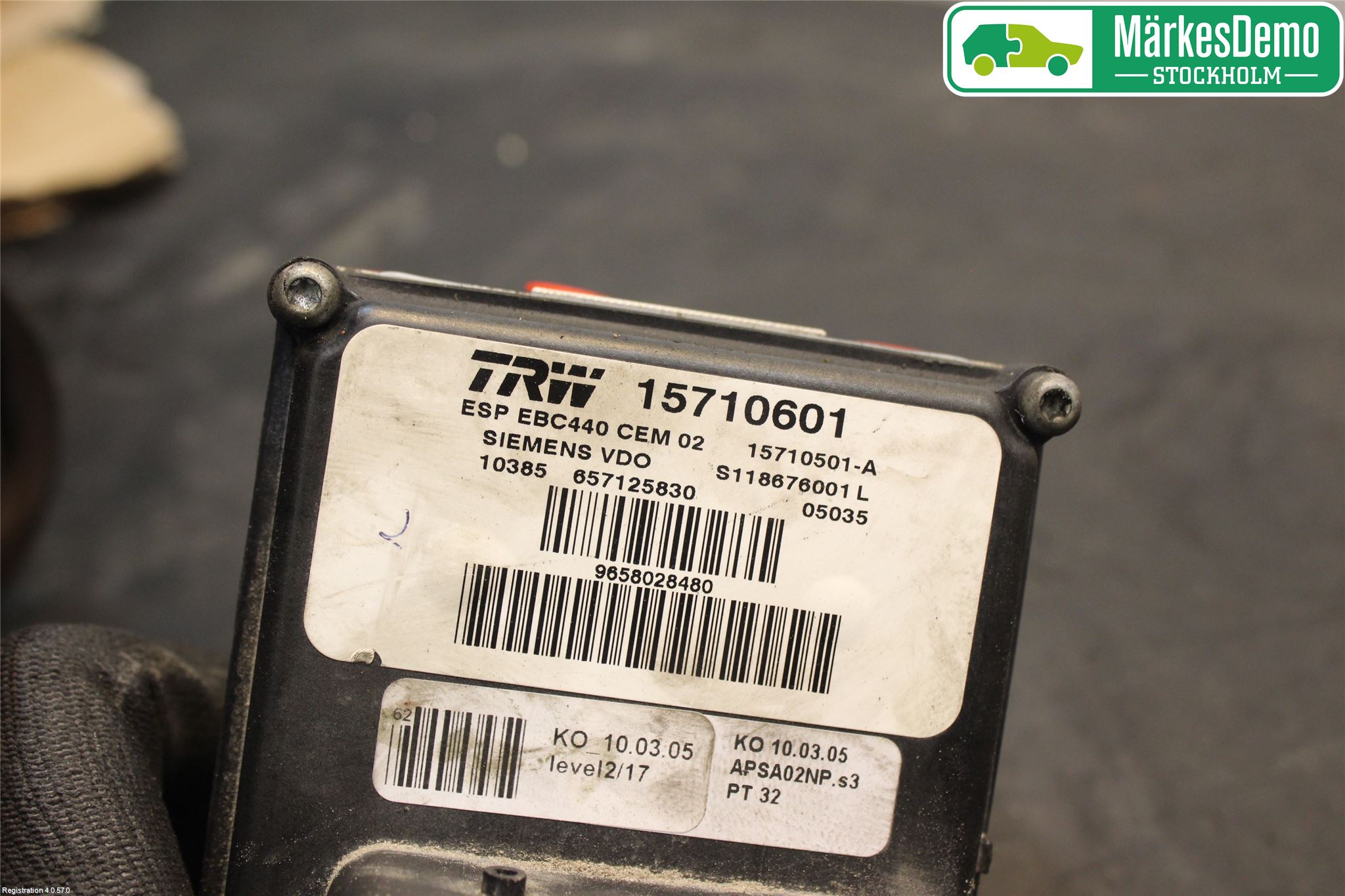 Peugeot 407 Abs Hydraulikkaggregat
