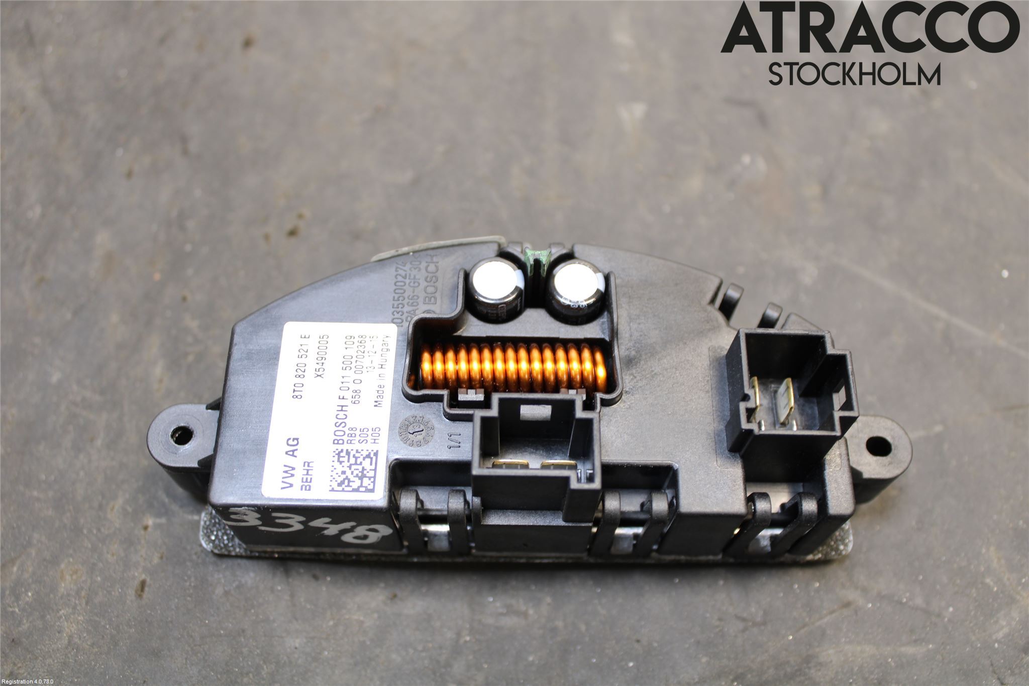 Audi Q5 09-16 Varmeapparat Viftemotstand