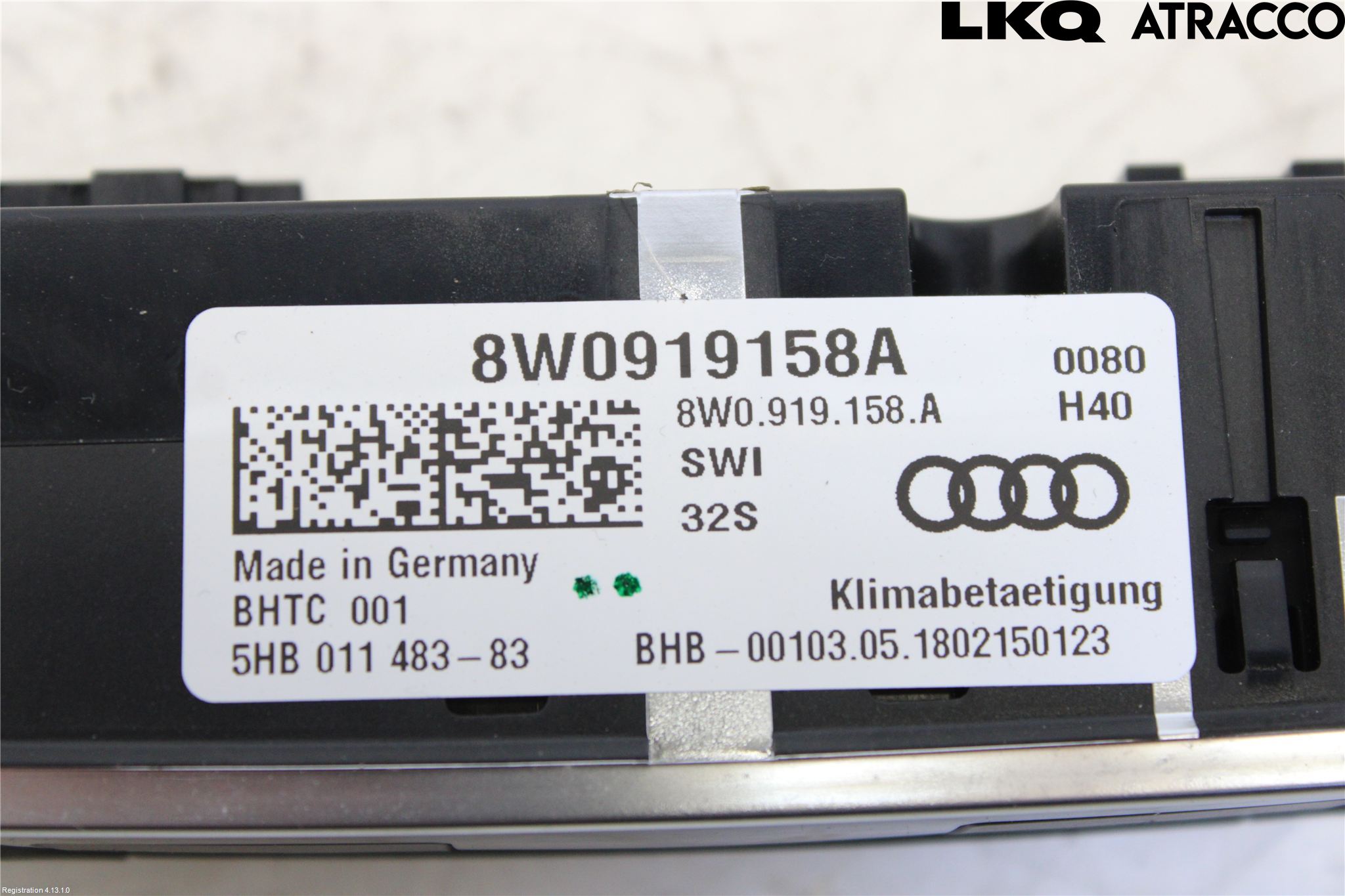Audi A5 17- Varmeapparat Panel(Regulering)