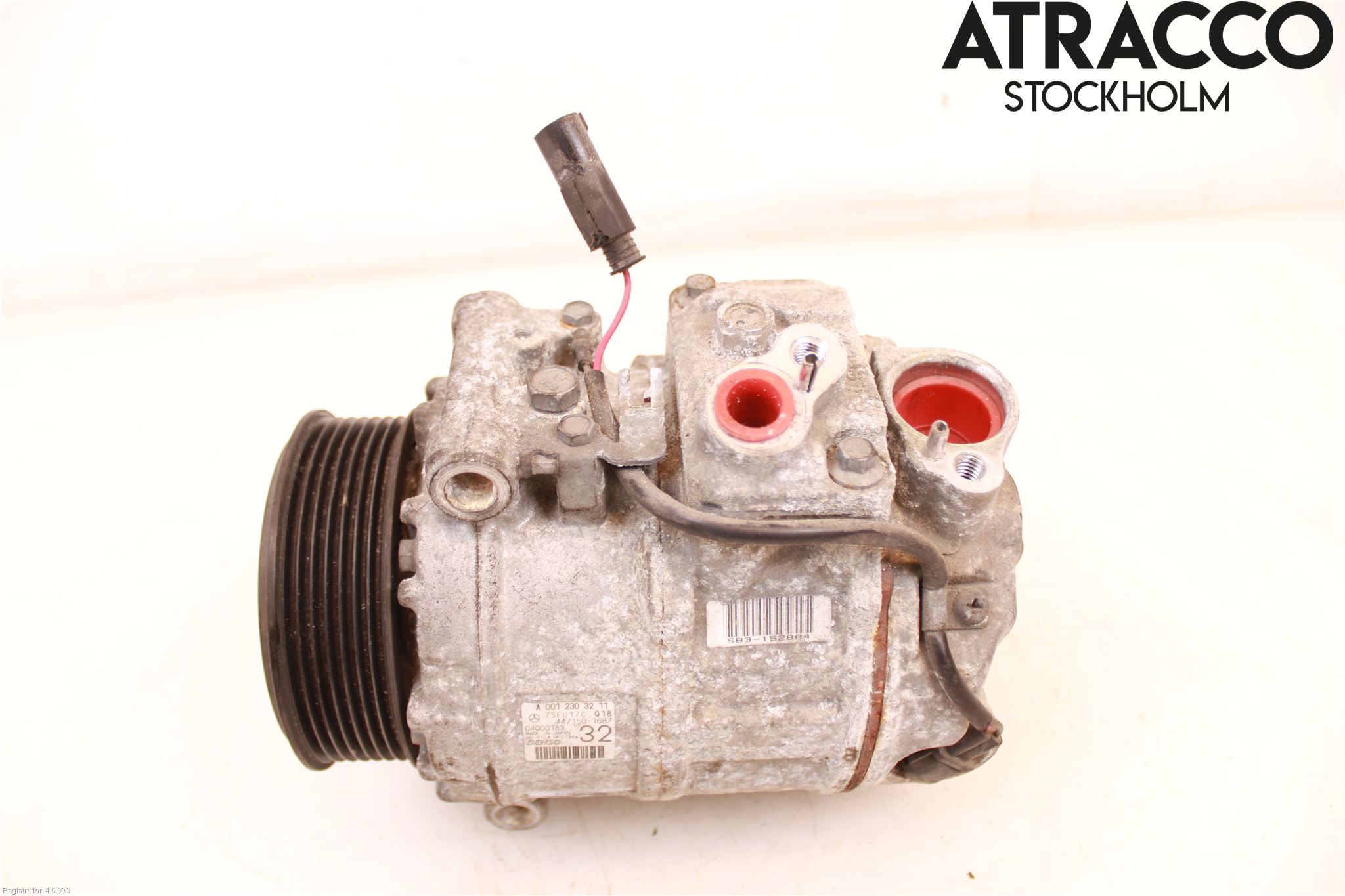 Mercedes-Benz MB SPRINTER (W906) 06-18 Varme Ac Kompressor