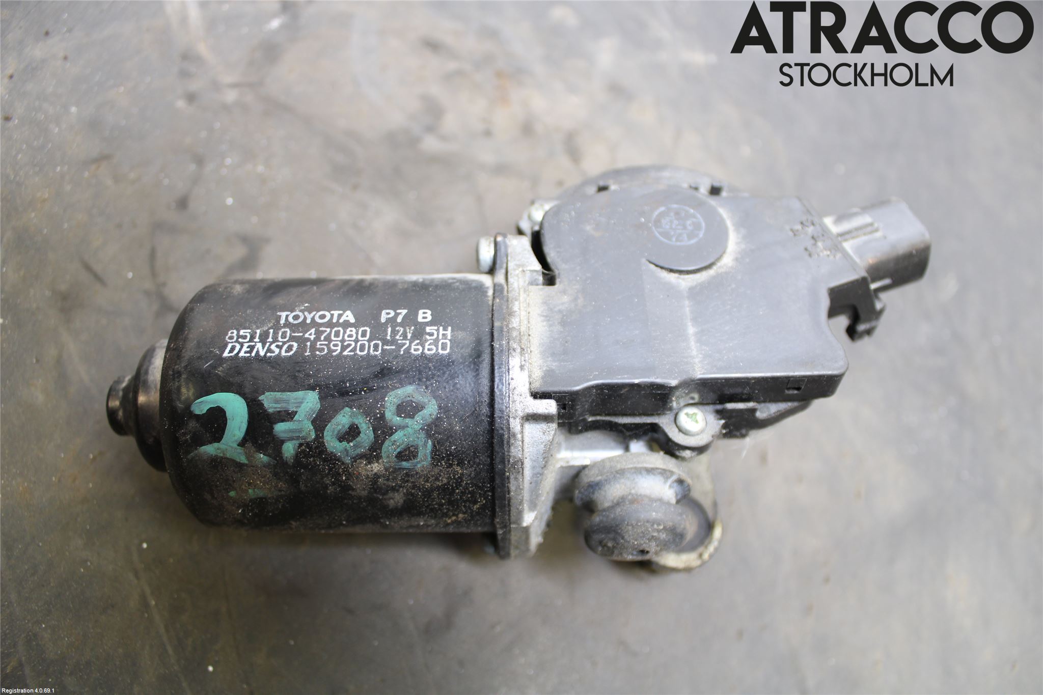 Toyota PRIUS NWH20 04-08 Viskermotor Frontrute