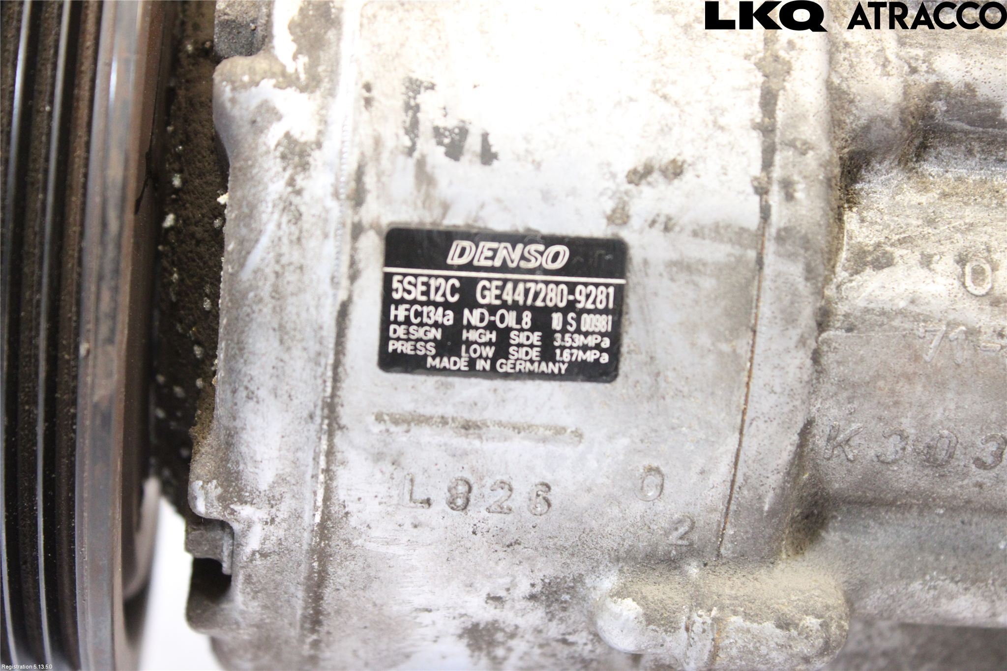 Toyota AVENSIS 16-18 Varme Ac Kompressor