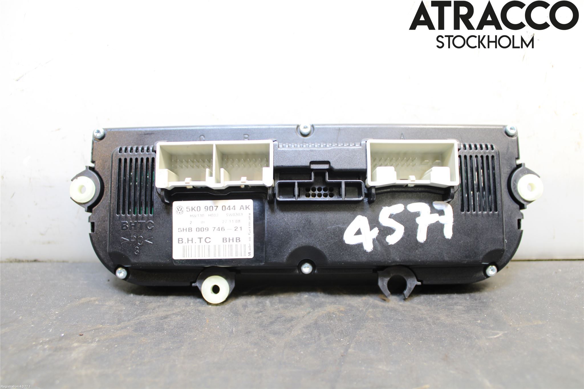 Volkswagen VW PASSAT CC 08-16 Varme Ac Betjening-Display