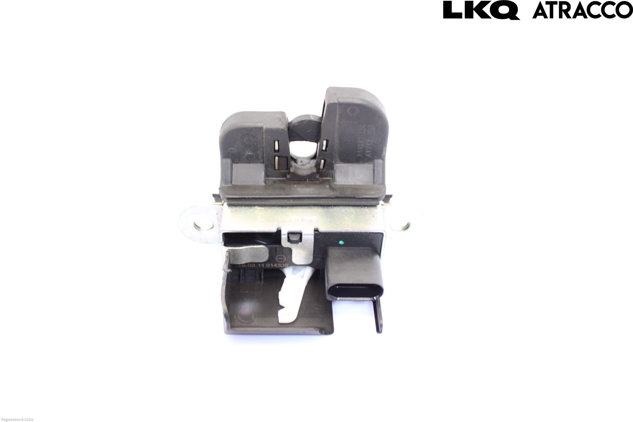 Volkswagen VW GOLF VI 09-13 Bakluke-Lokk Låsekasse