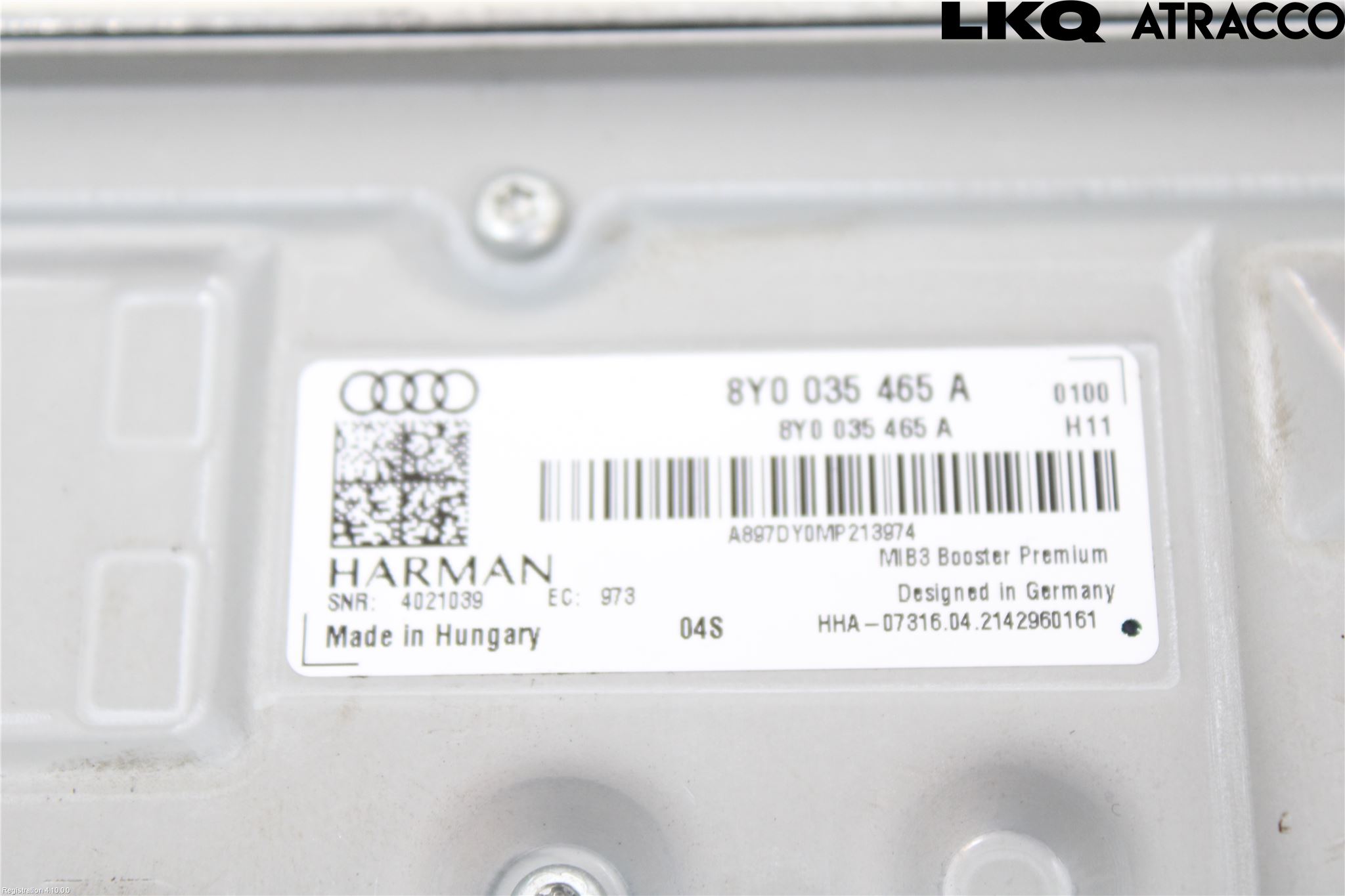 Audi A6/S6 4G 11-18 Stereo Forsterker