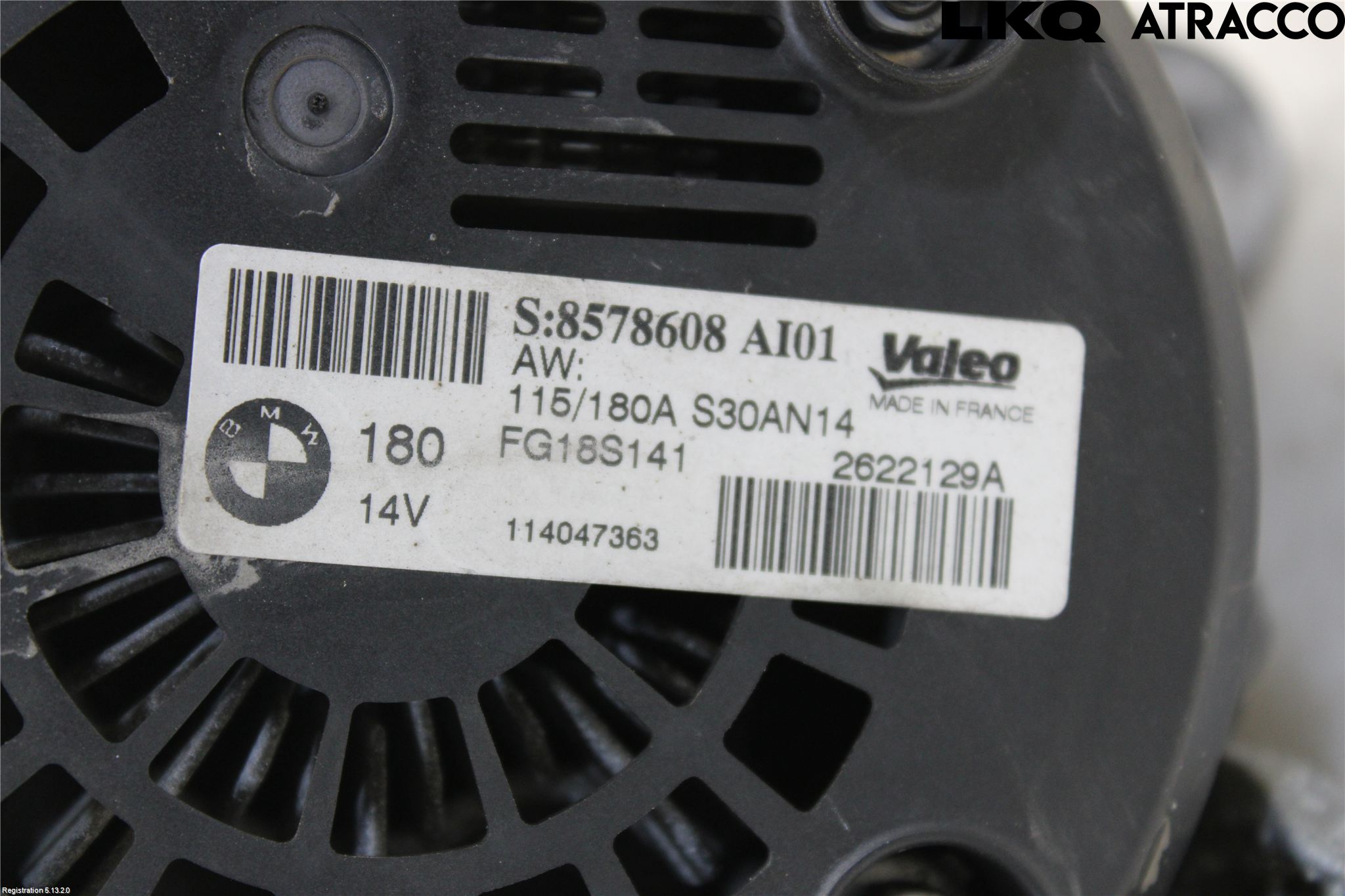 BMW 3 F30/F31/F80 12-19 Dynamo