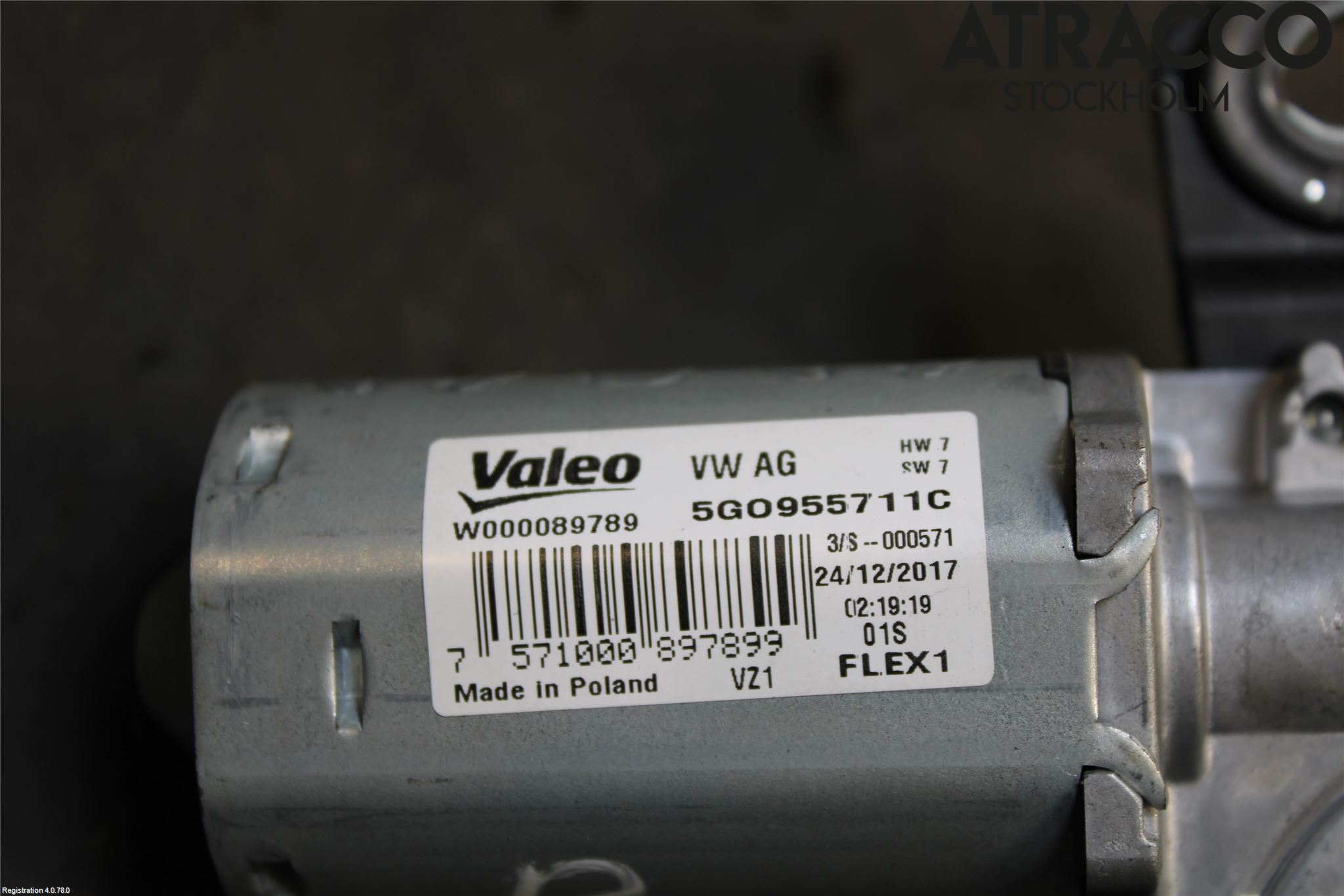 Volkswagen VW PASSAT 15-19 Viskermotor Bakluke