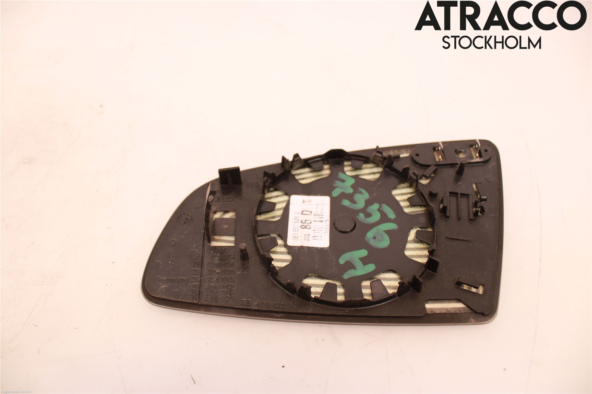 Audi A3/S3 05-13 Speil Glass H