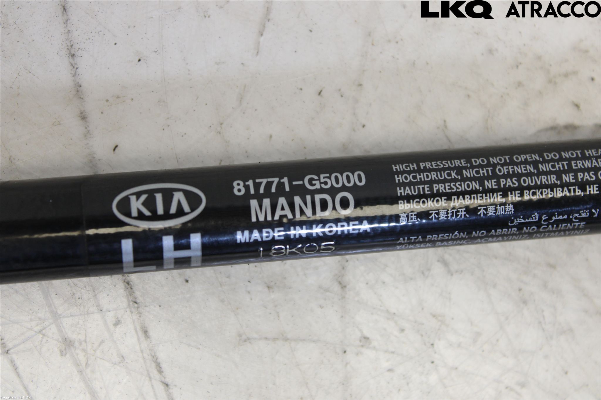 Kia NIRO (DE) 17-22 Bakluke Demper-Gassfjær