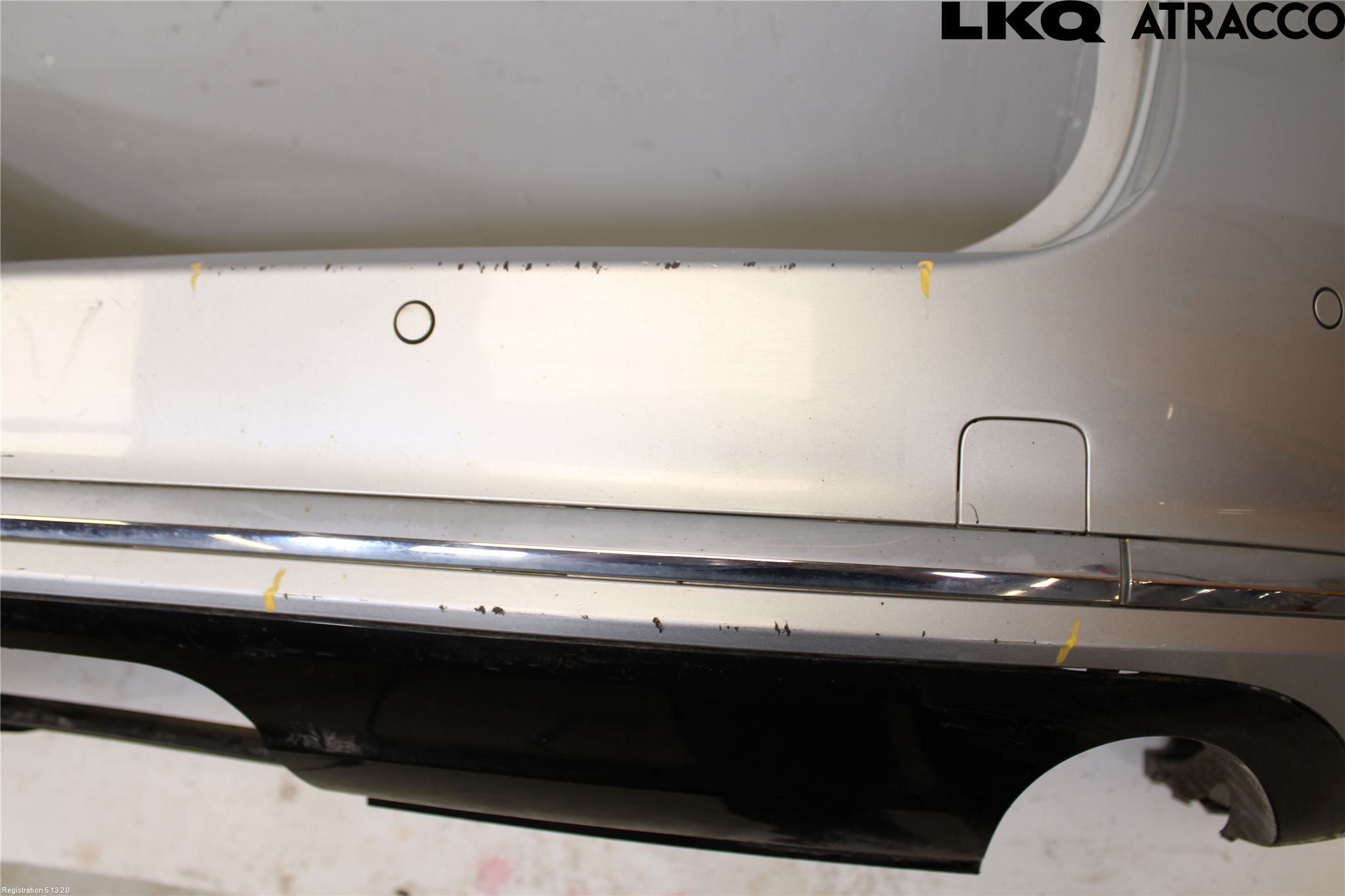 Volkswagen VW PASSAT 11-14 Støtfanger Bak Overtrekk