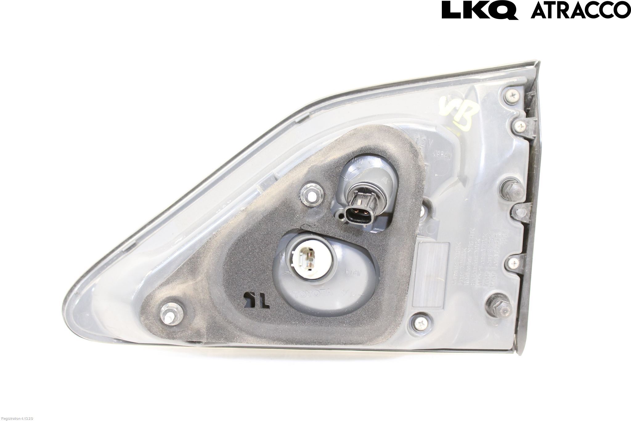 Lexus RX AL10 09-15 Baklykt Venstre  På Luke(Indre