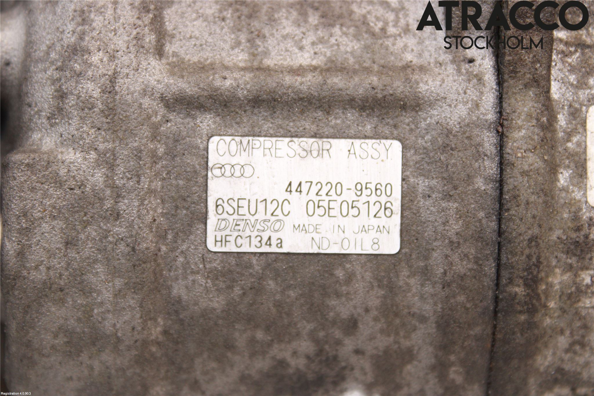 Audi A4/S4 01-05 Varme Ac Kompressor