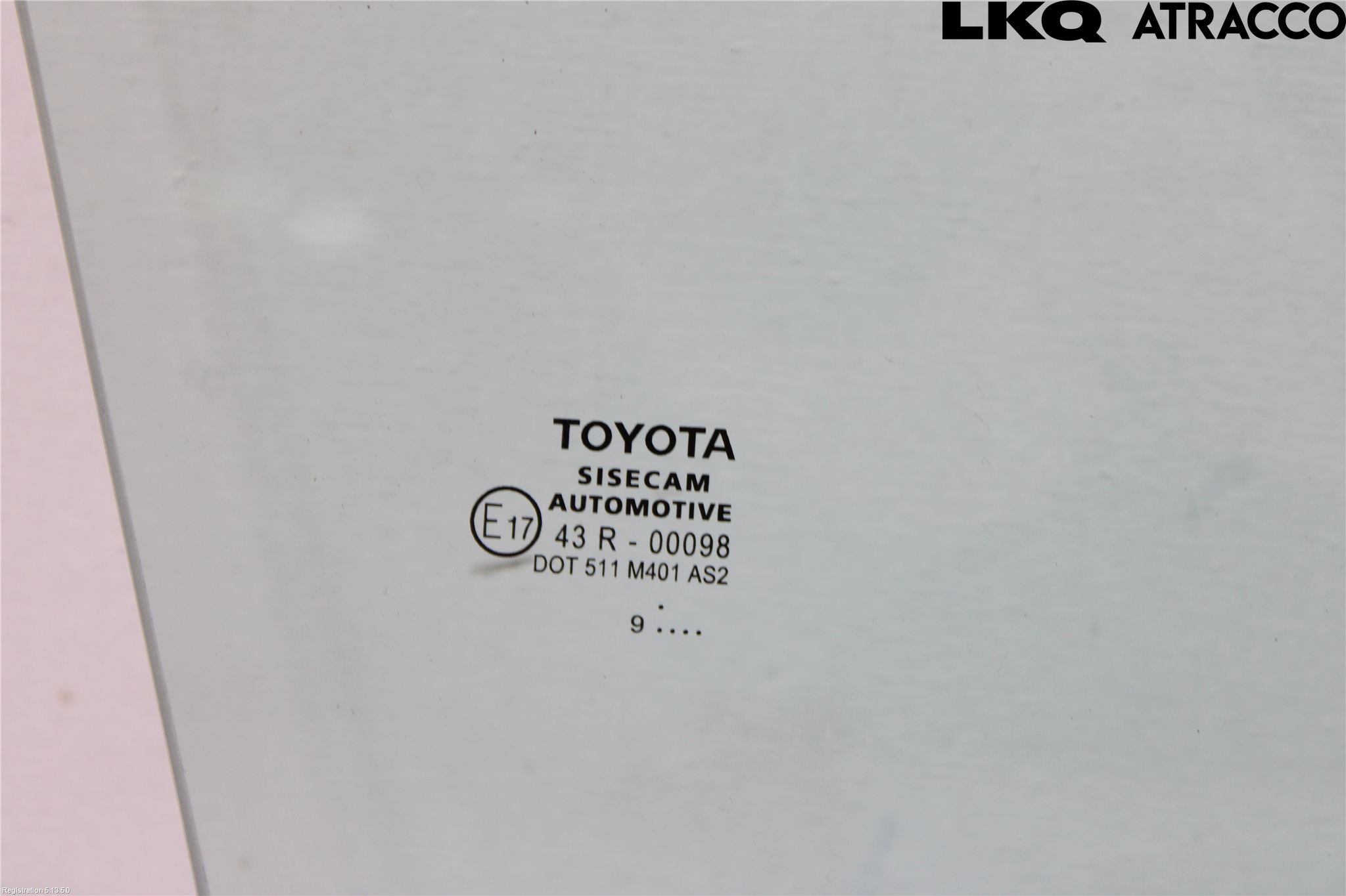 Toyota C-HR 16-23 Dørrute Foran Høyre 4 Dørs