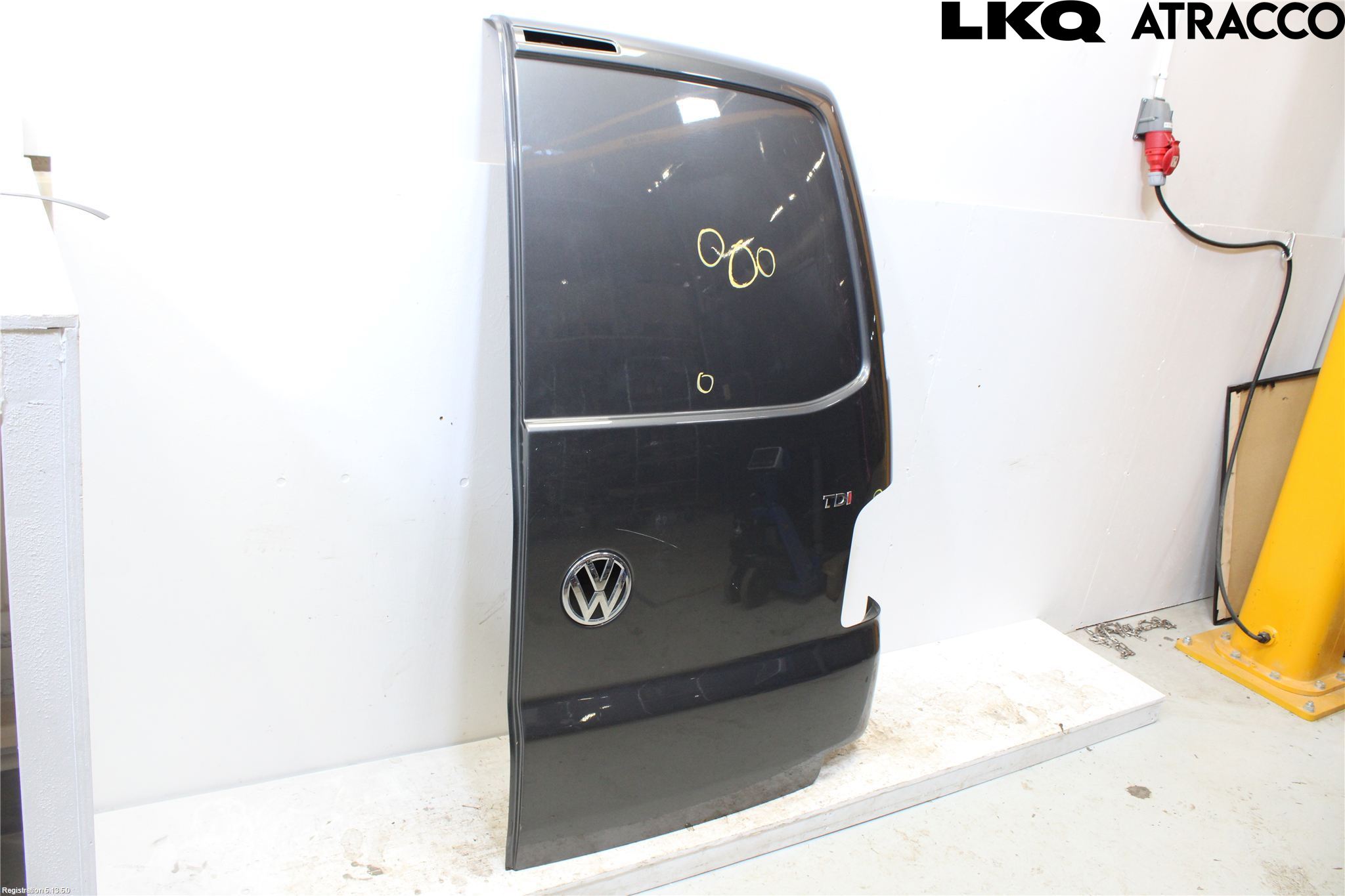 Volkswagen VW TRANSP/CARAVELLE (T6) 16-22 Dør Bak Van - Vare Høyre