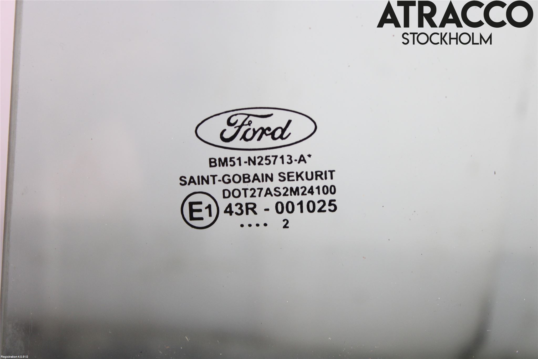 Ford FOCUS 11-14 Dørrute Bak Venstre 4Dørs