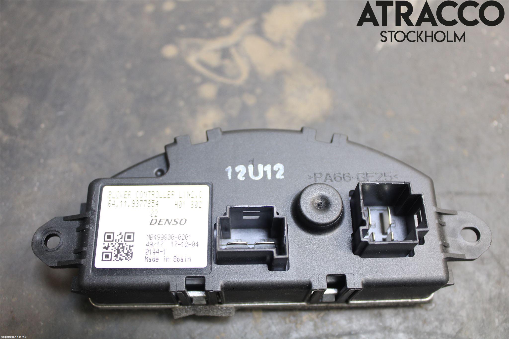 Mini COUNTRYMAN F60 17-23 Varmeapparat Viftemotstand