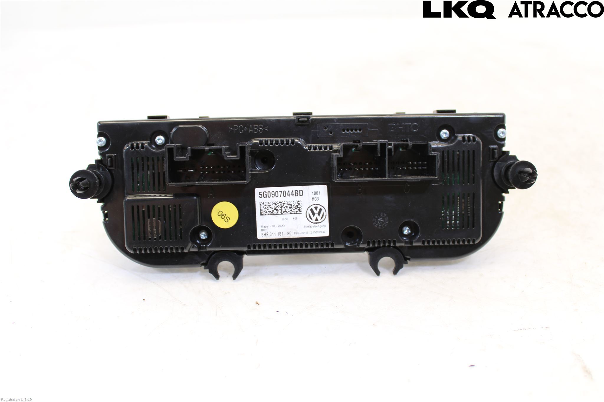 Volkswagen VW GOLF / E-GOLF VII 13-20 Varme Ac Betjening-Display