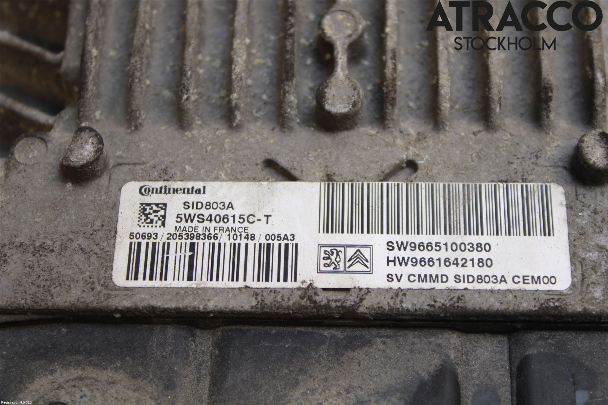 Citroen JUMPY 07-16 Styreenhet Dieselpumpe