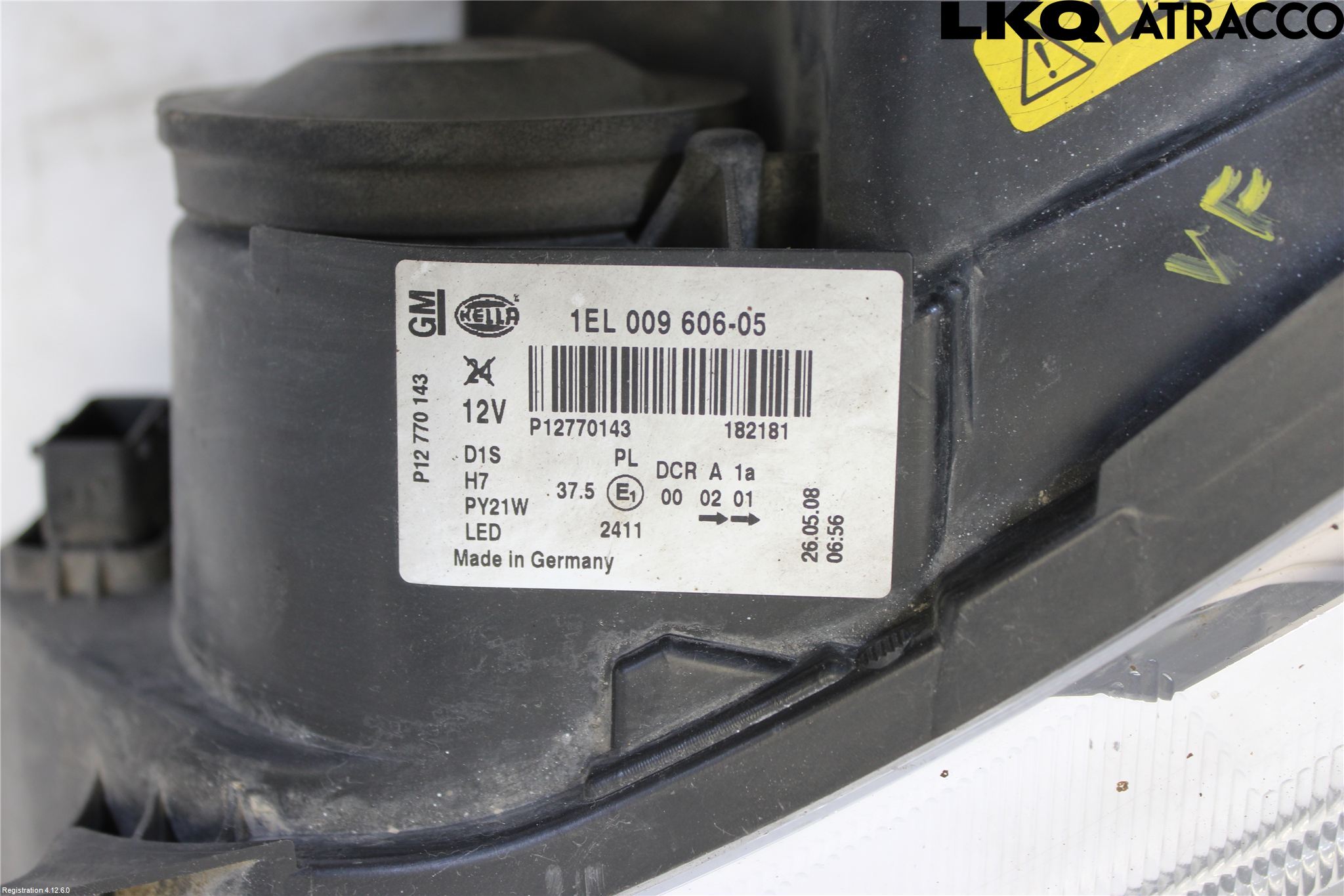 Saab 9-3 VER2/VER3 08-15 Frontlykt Venstre