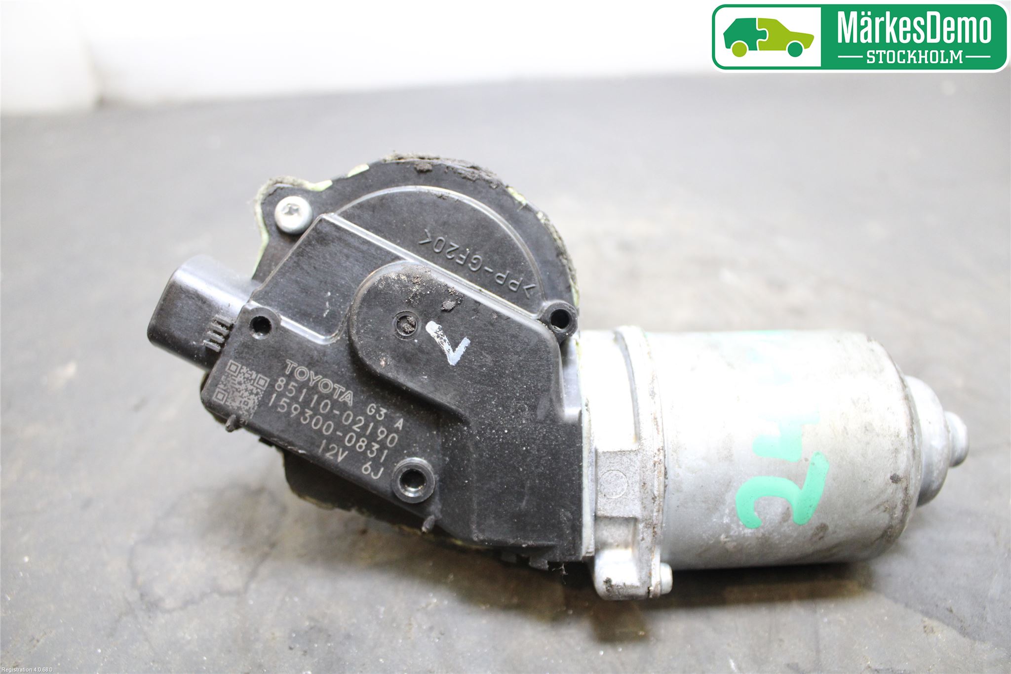 Toyota AURIS 07-09 Viskermotor Frontrute