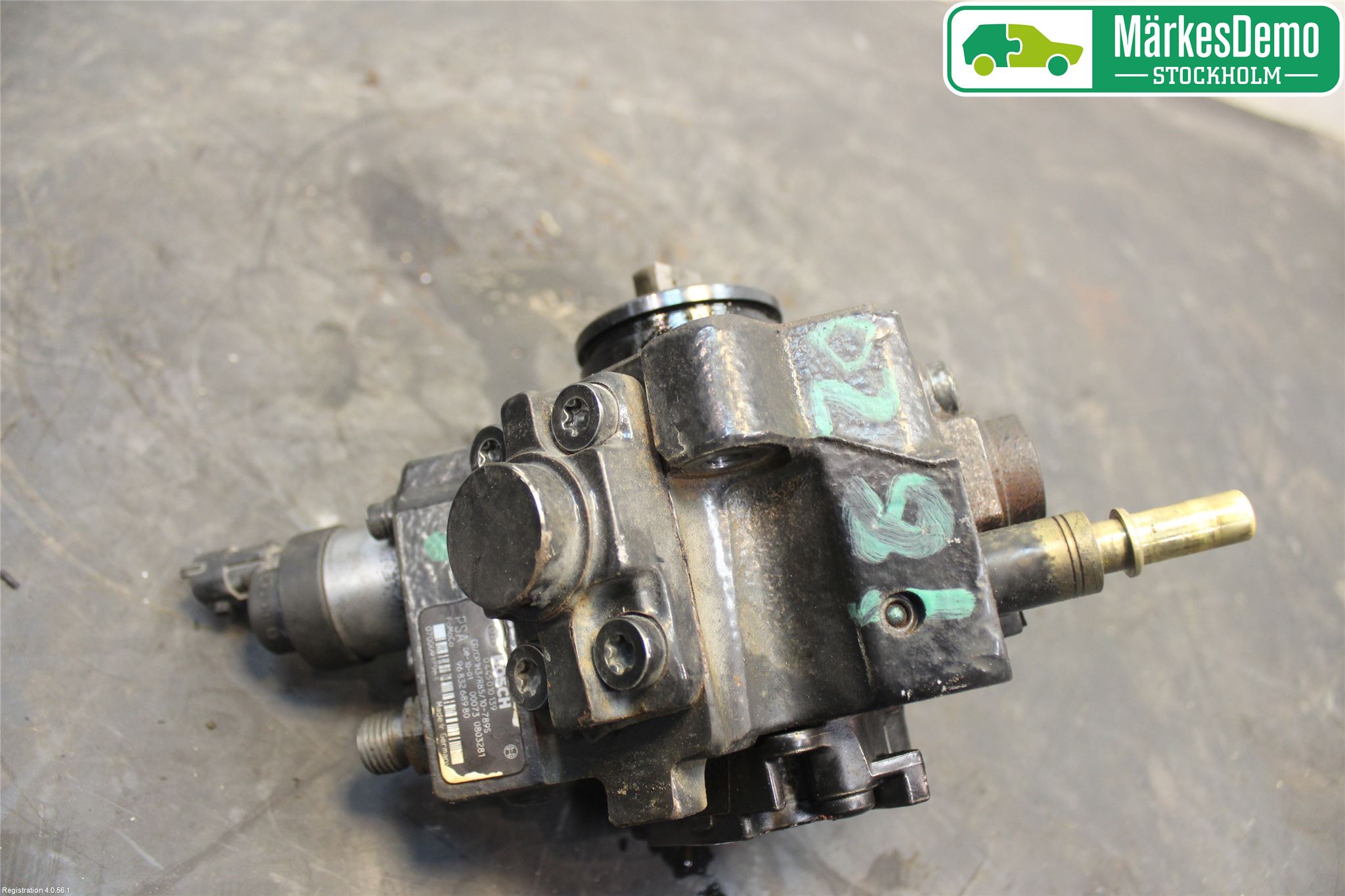 Peugeot 407 Drivstoff Dieselpumpe Hoved